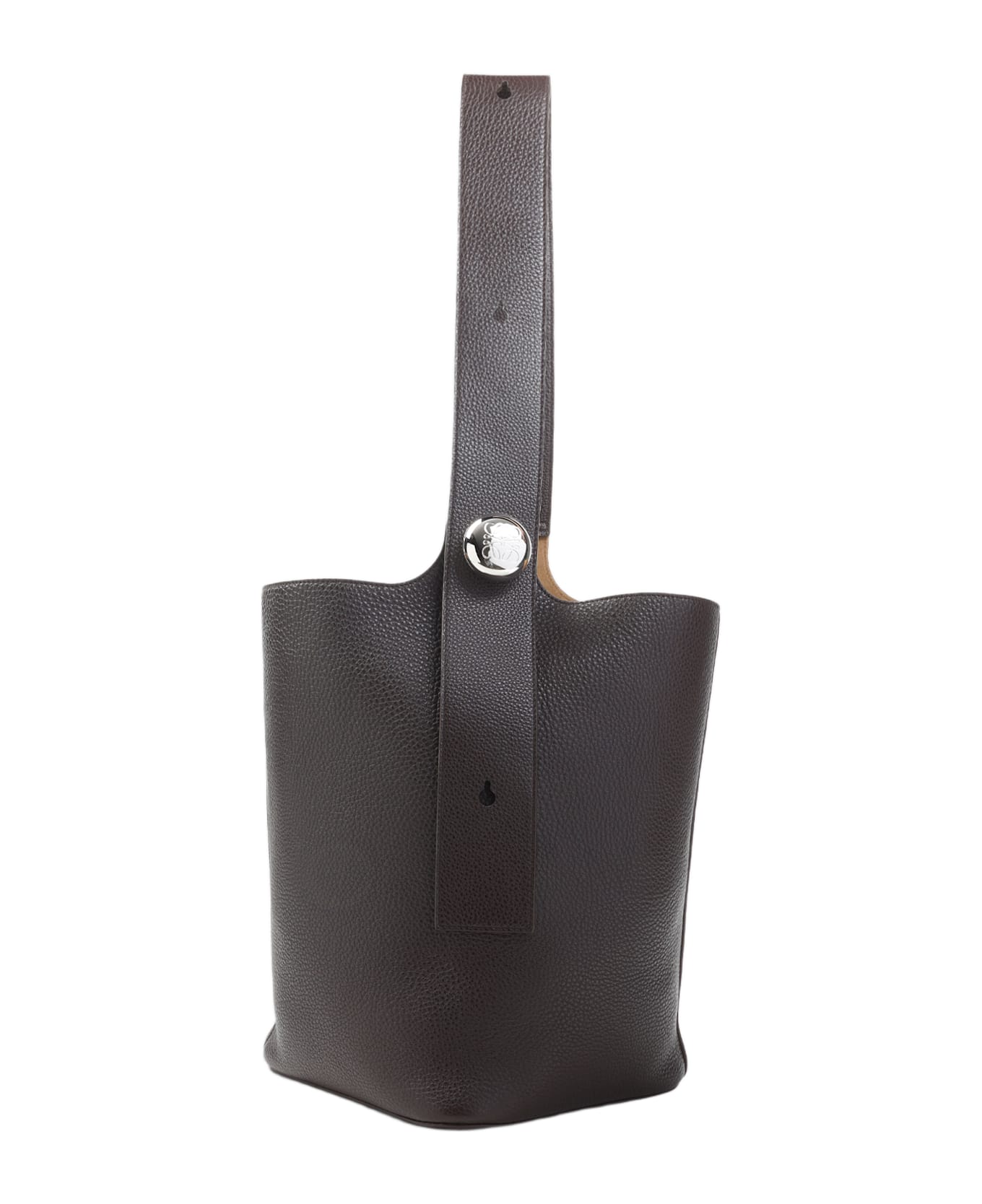 Loewe Pebble Large Bucket Bag - Oxblood