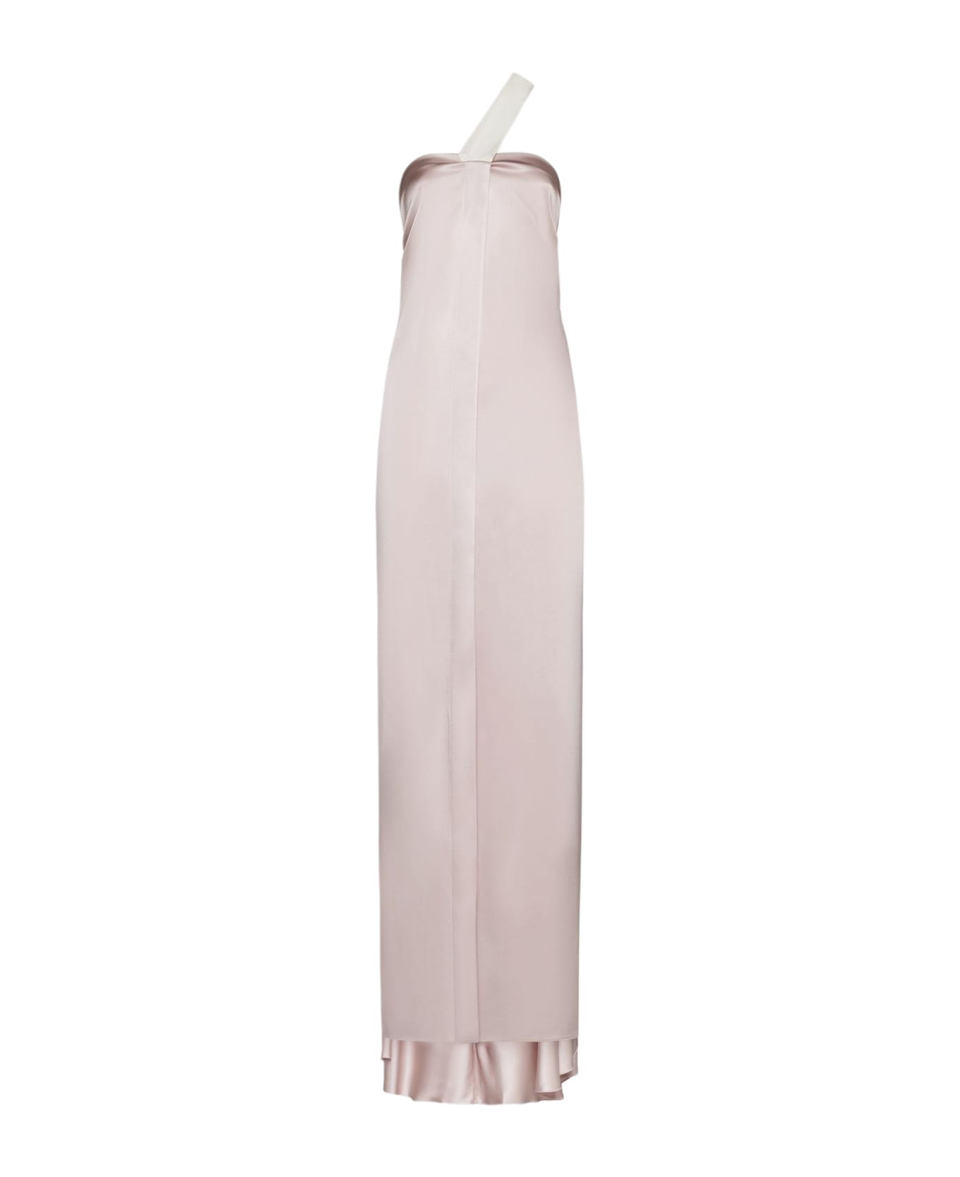 Fendi Silk Satin Long Dress - Sphinx