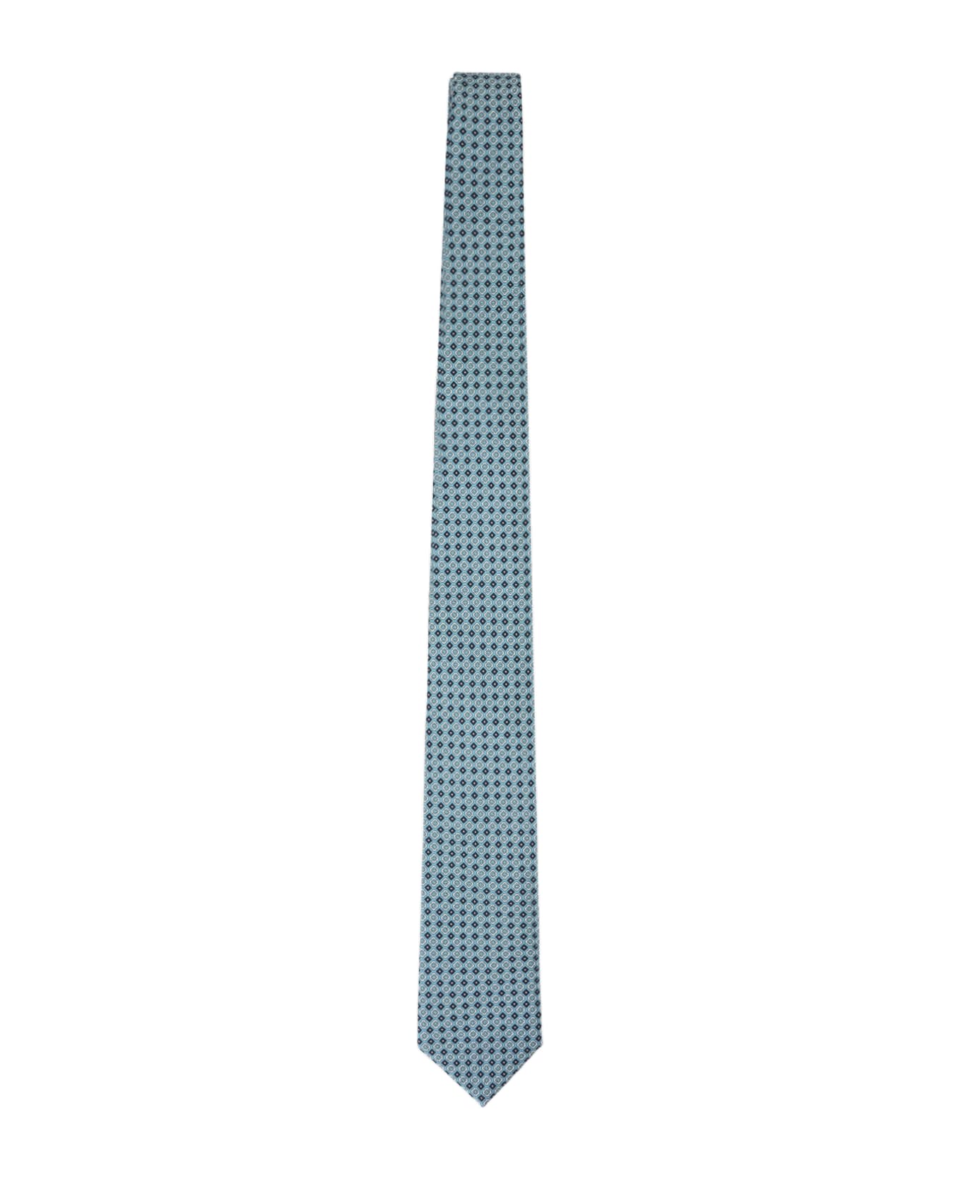 Brioni Standard 7x150 Tie - Petroleum Blue Midni