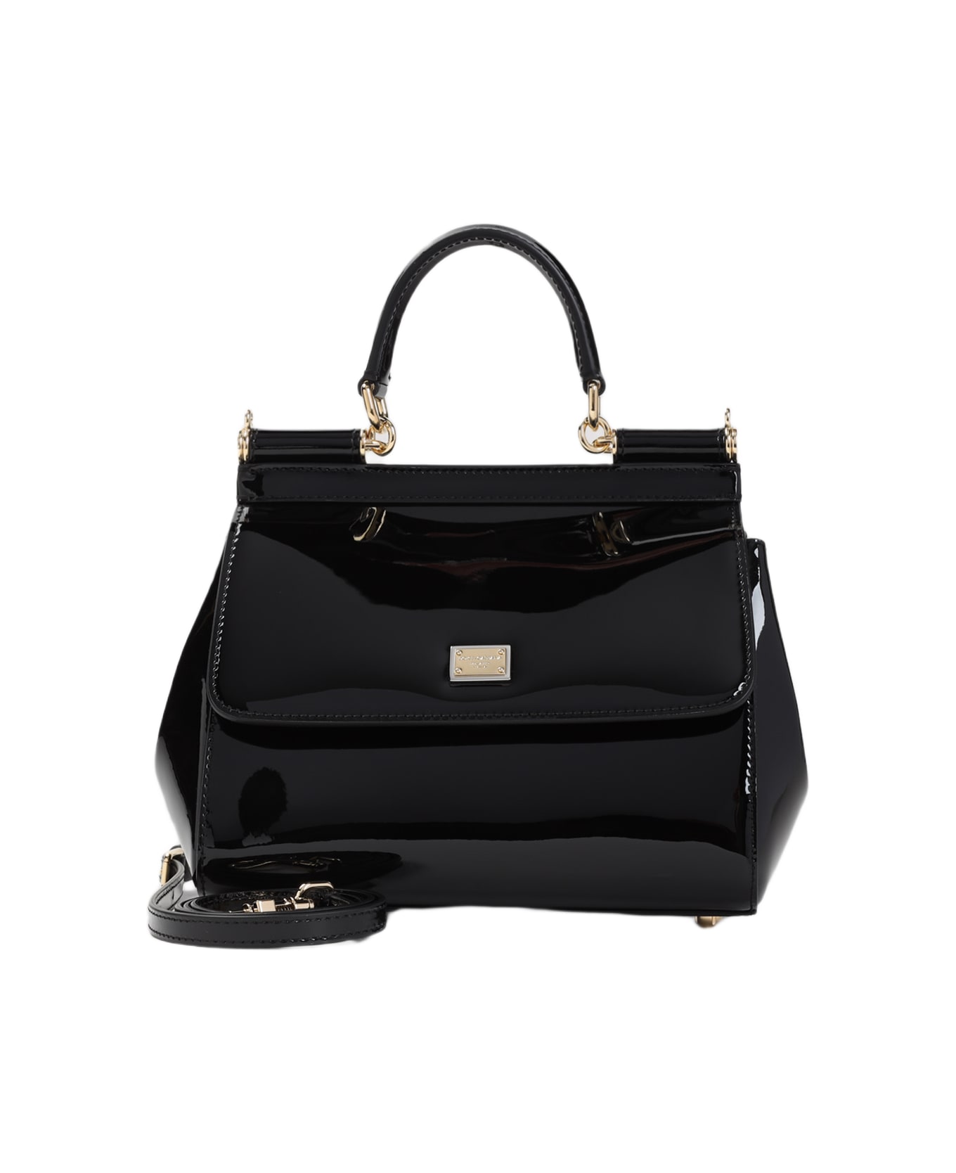 Dolce 
Gabbana Medium Sicily Handbag - Nero