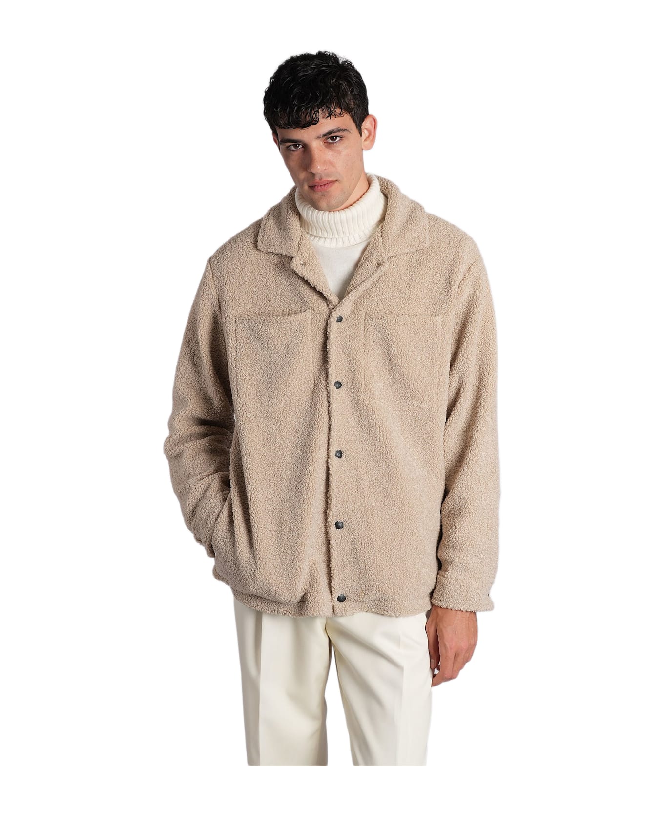 Ballantyne Casual Jacket In Beige Polyester - beige
