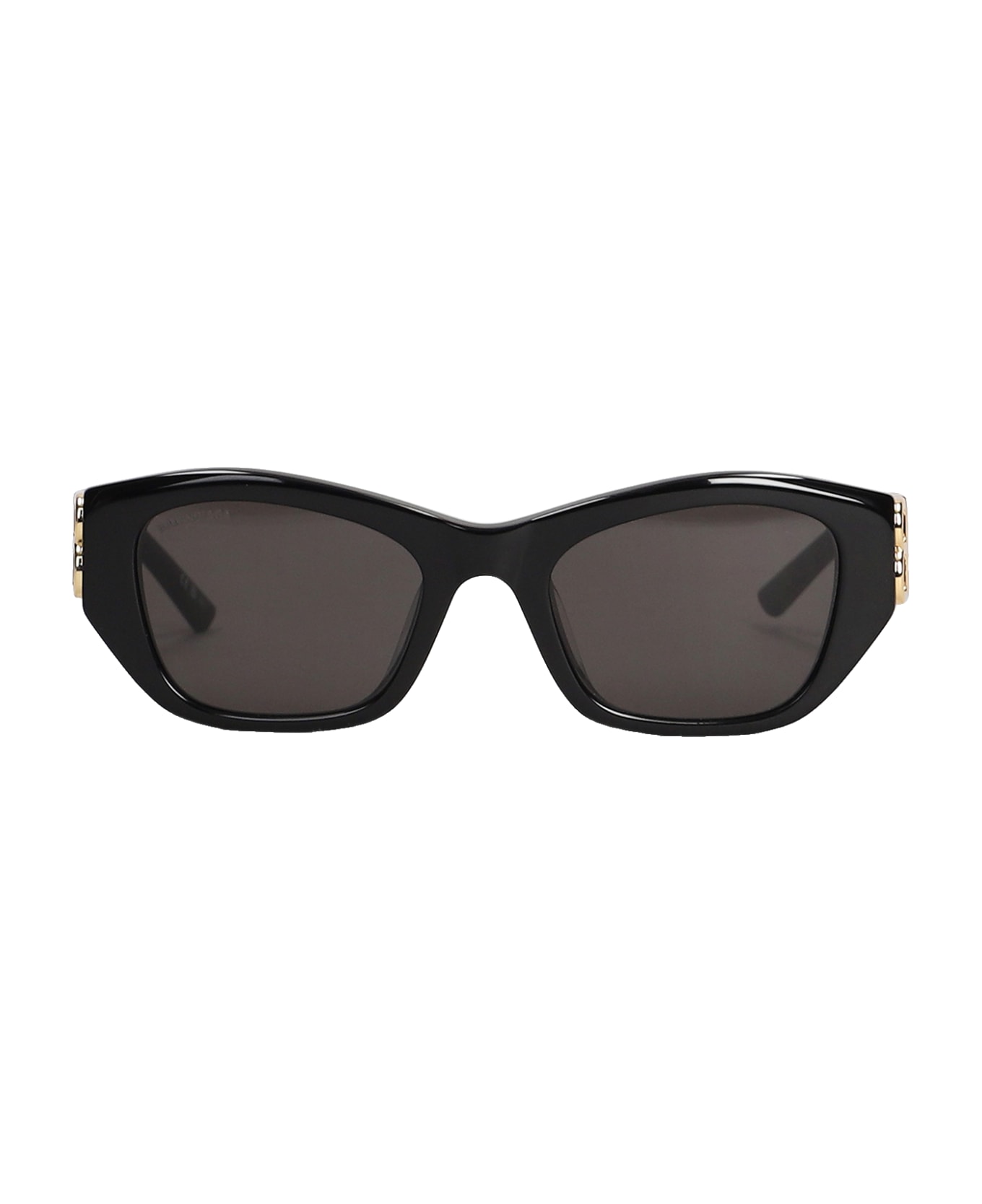 Balenciaga Dyn Ct 2.0 Af Sunglasses In Black Acetate - black
