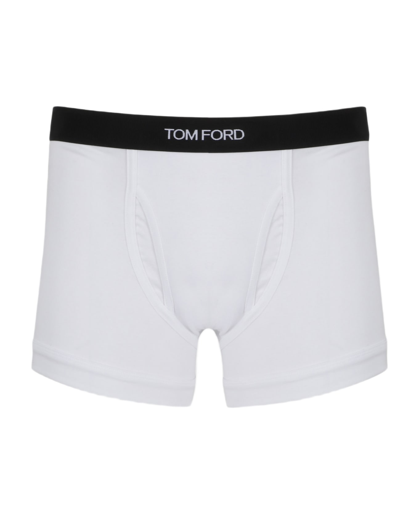 Tom Ford Cotton Boxer Briefs - White