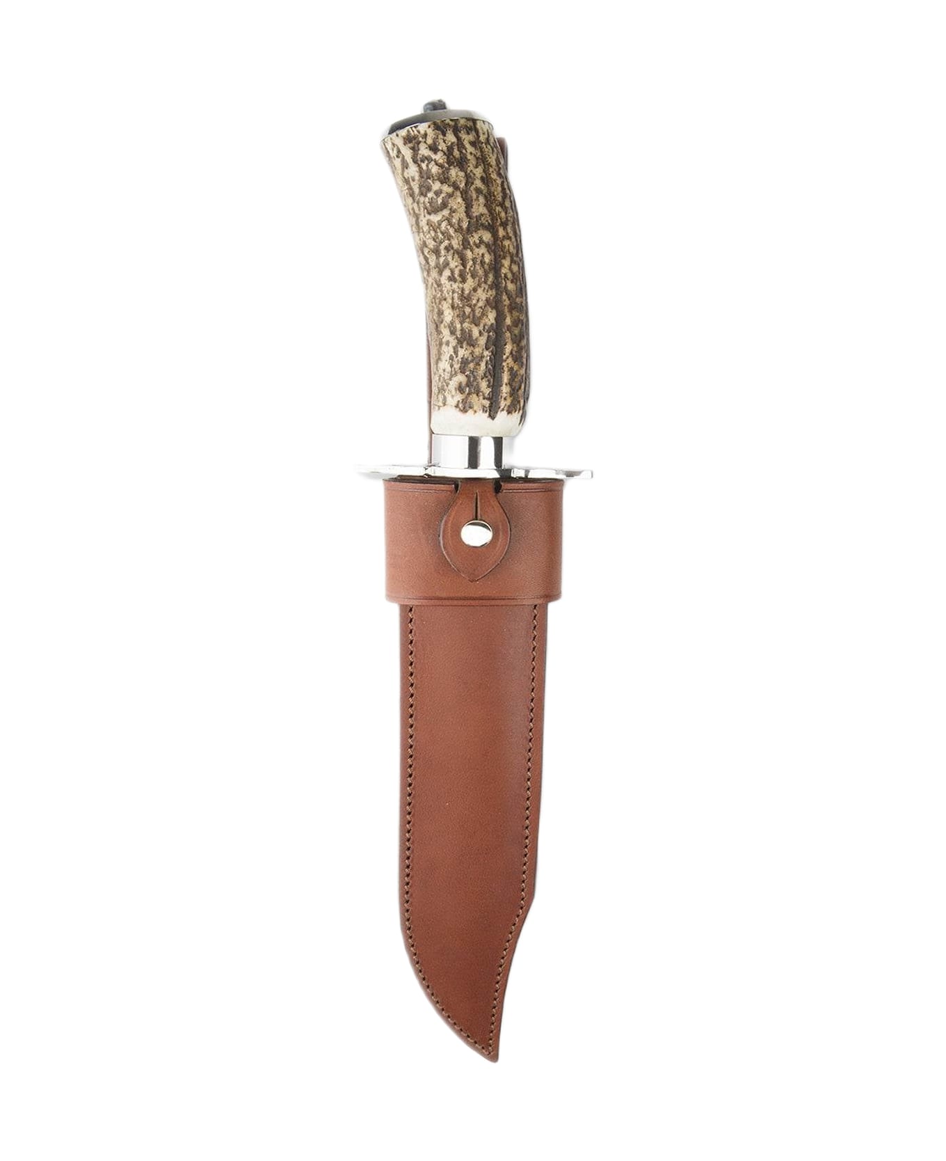 Larusmiani Hunting Dagger With Deer Antler Handle  - Neutral カトラリー