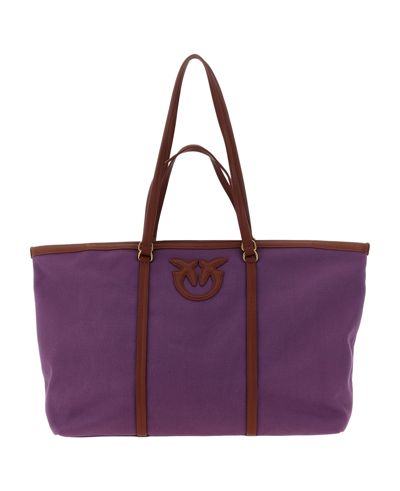 Pinko 
miranda
 Large Shopping Bag - Purple