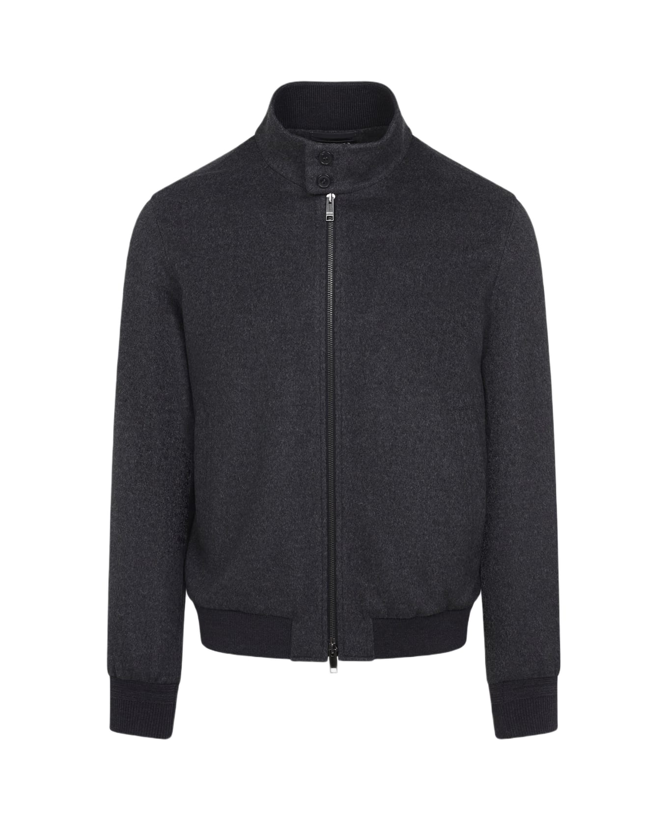 Zegna Oasi Elements Jacket - Grigio Scuro Unito