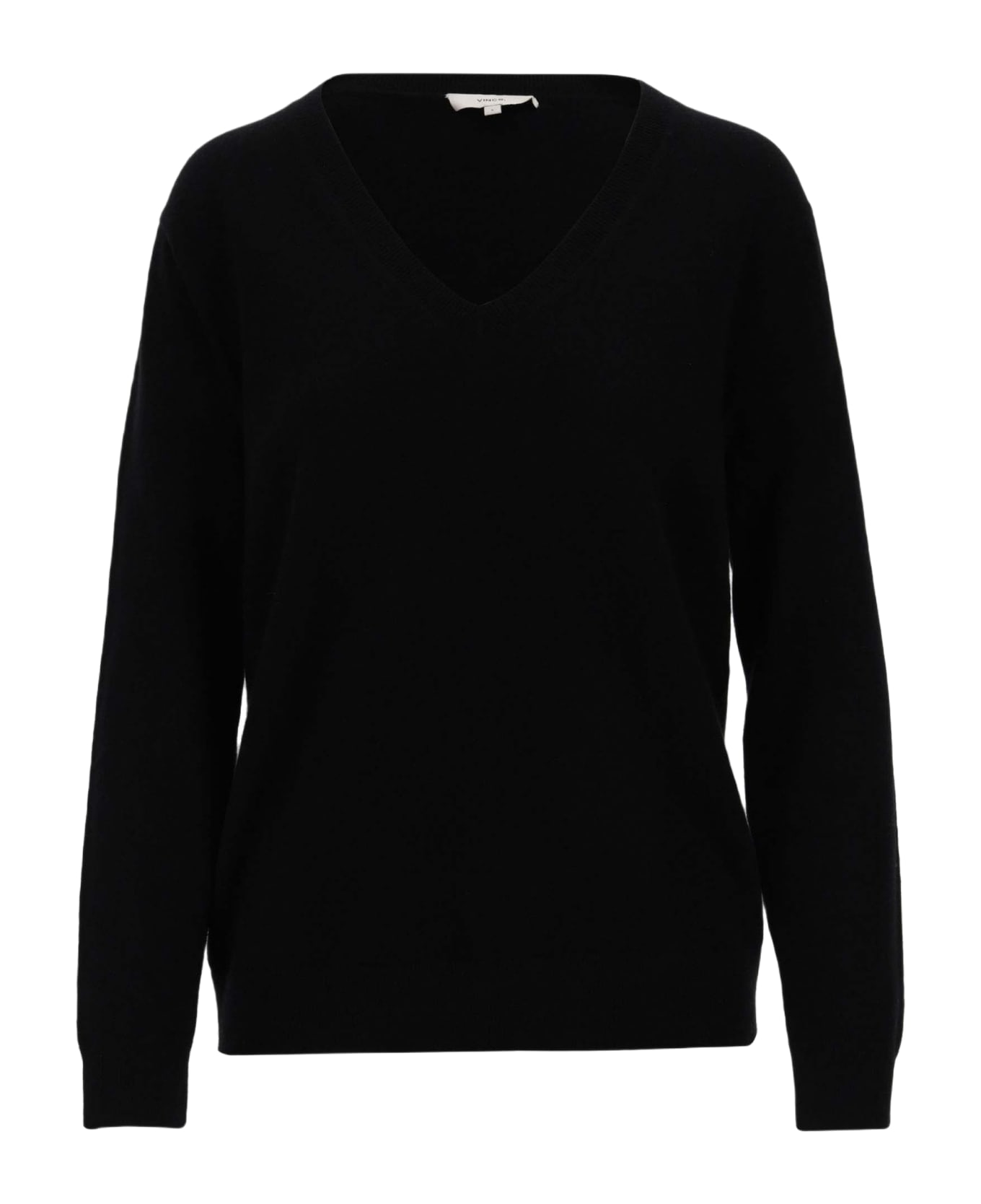 Vince Cashmere Pullover - Black