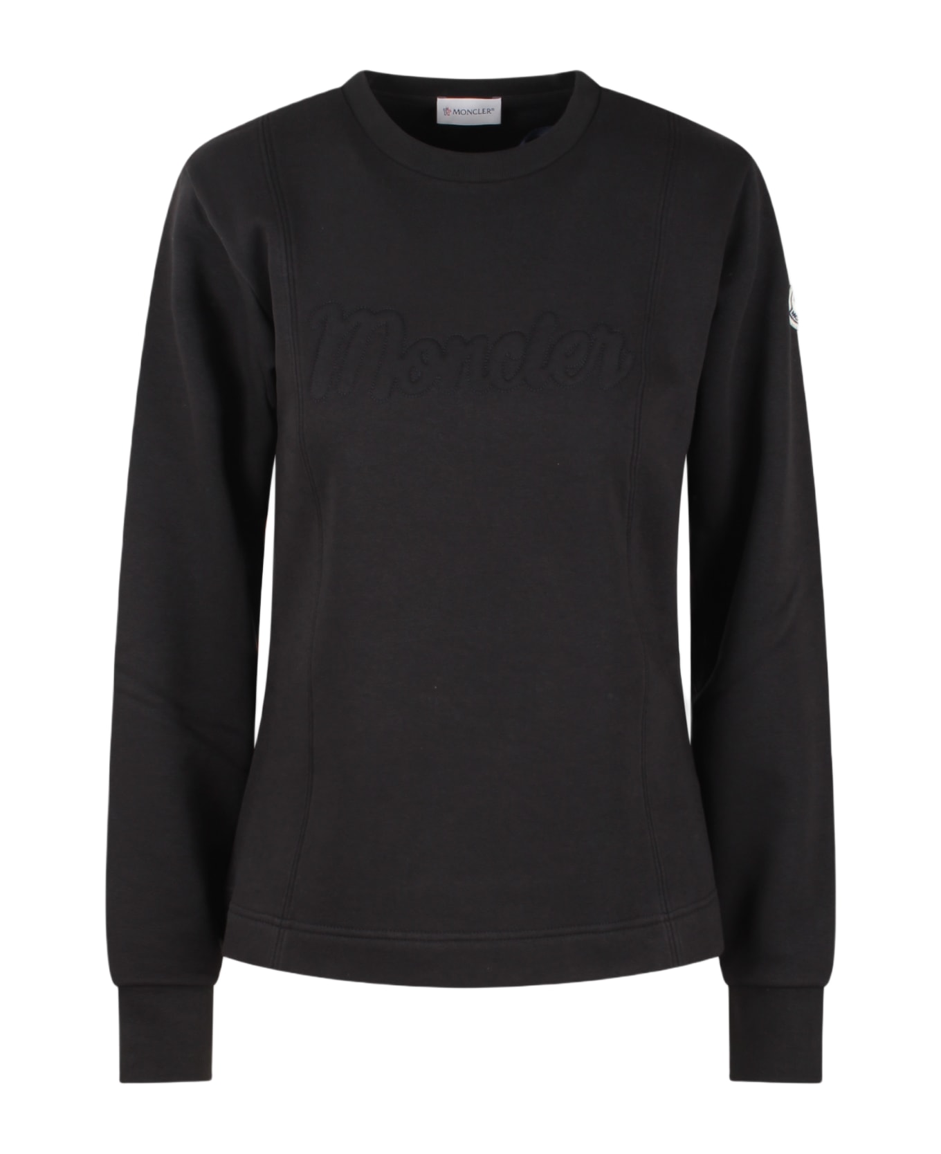 Moncler Logo Sweatshirt - Black