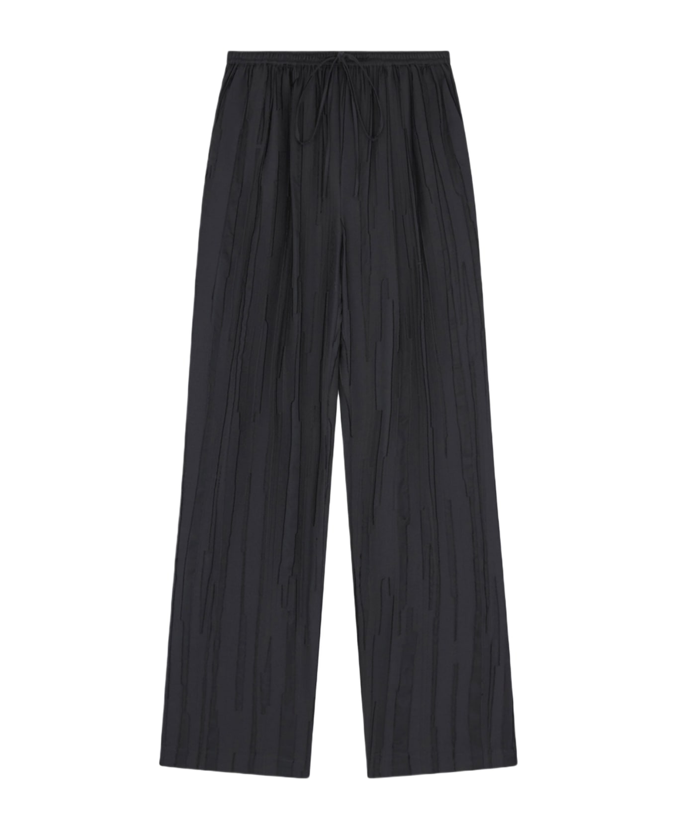 Loulou Studio Elastic Waistband Pants - Black