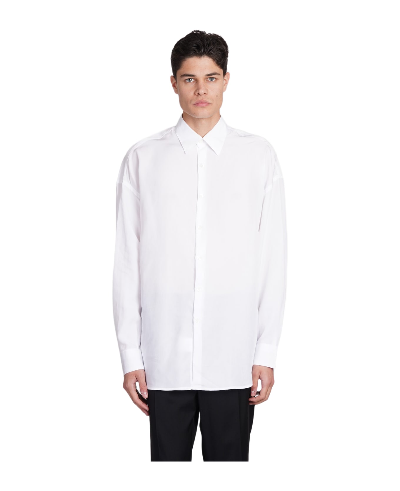 costumein Valentino Shirt In White Cly - white