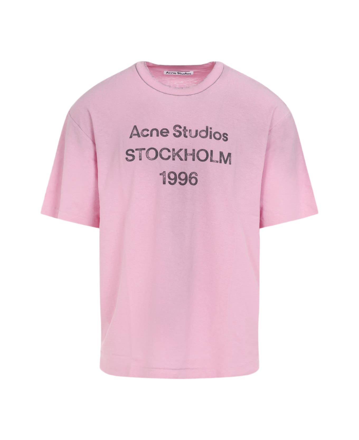 Acne Studios Stockholm T-shirt - Djs Cotton Candy Pink