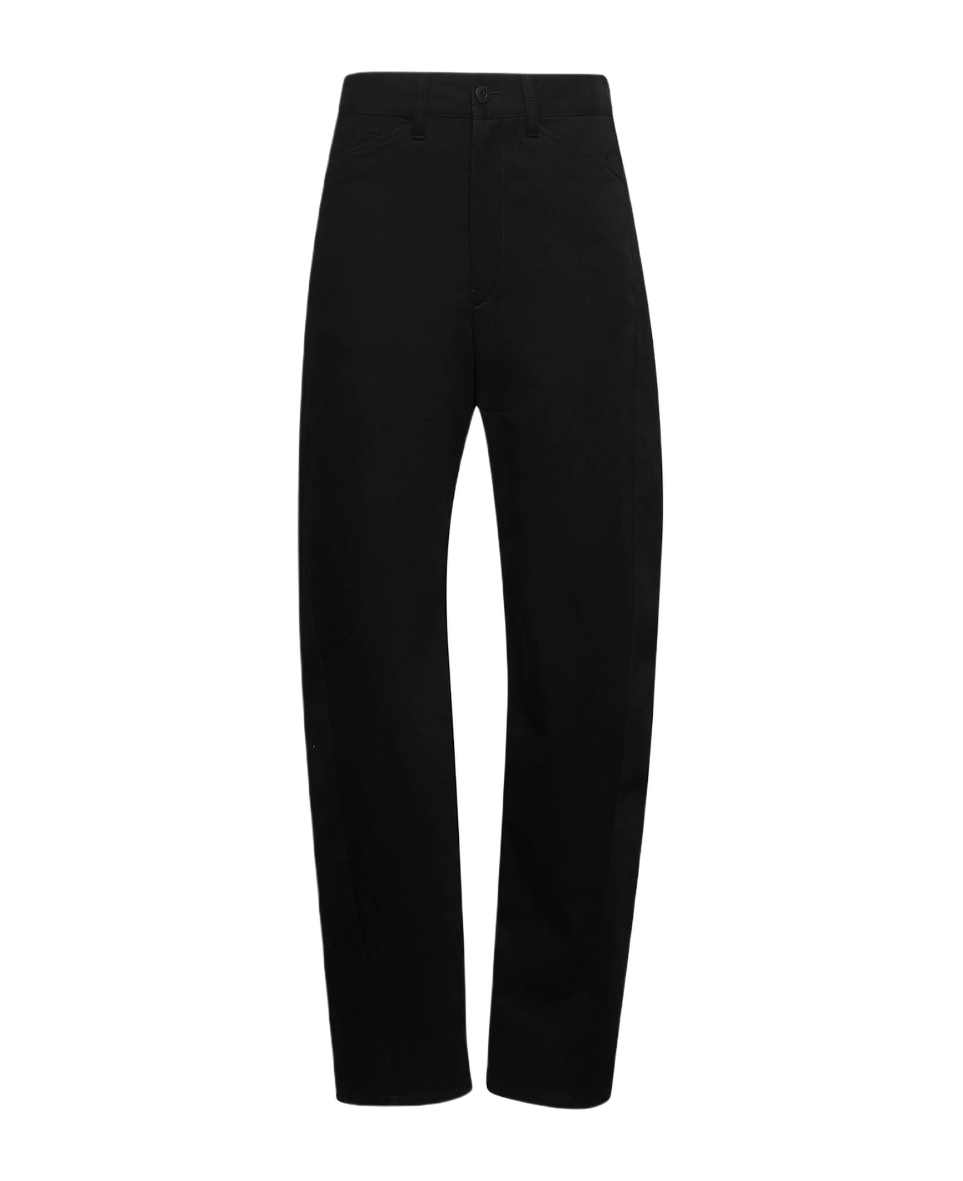 Lemaire Black Drill Twisted Jeans - Black