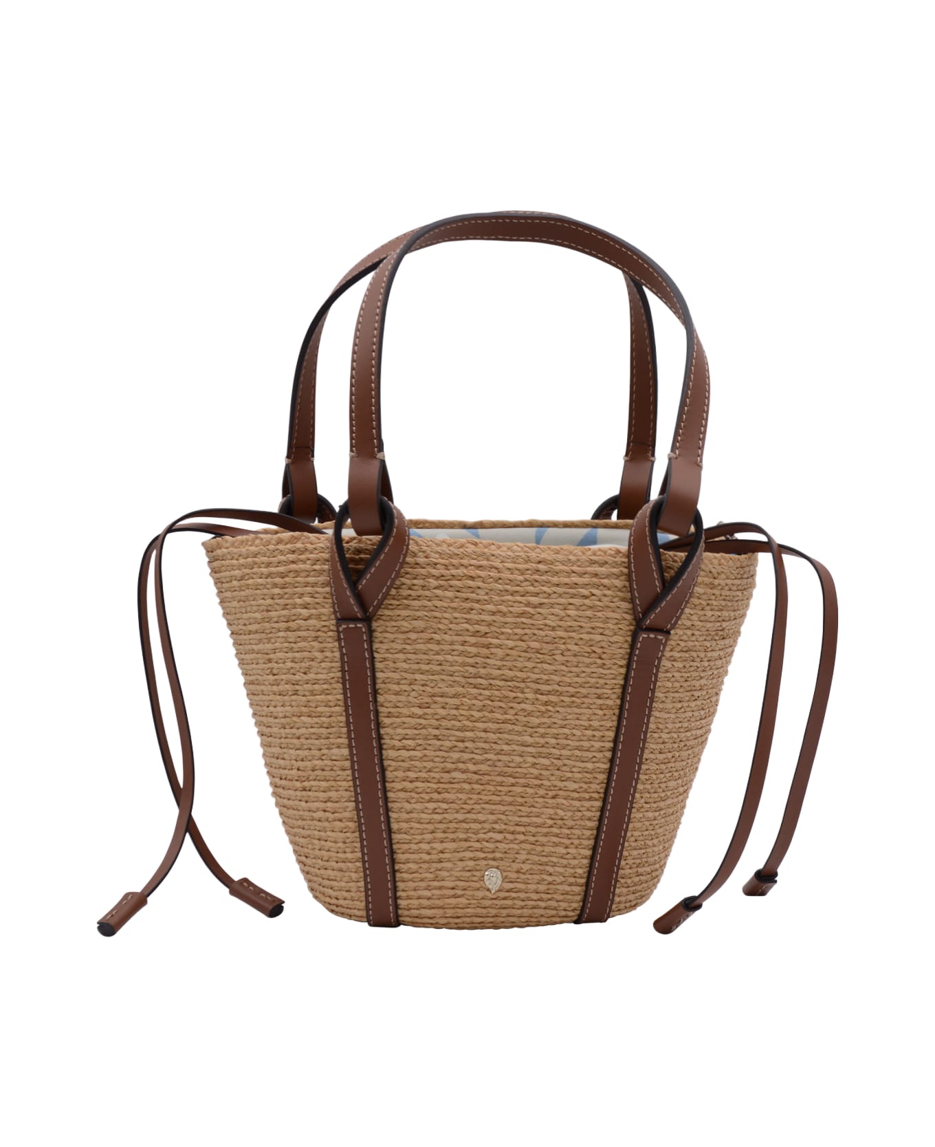 Helen Kaminski Natural Raffia Satchel