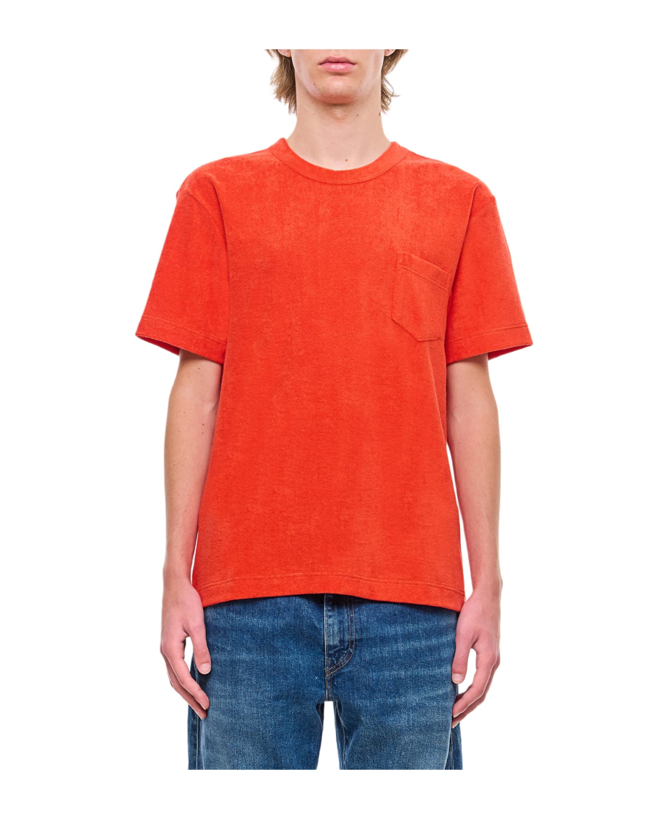Howlin Shortsleeve Terry T-shirt - Red