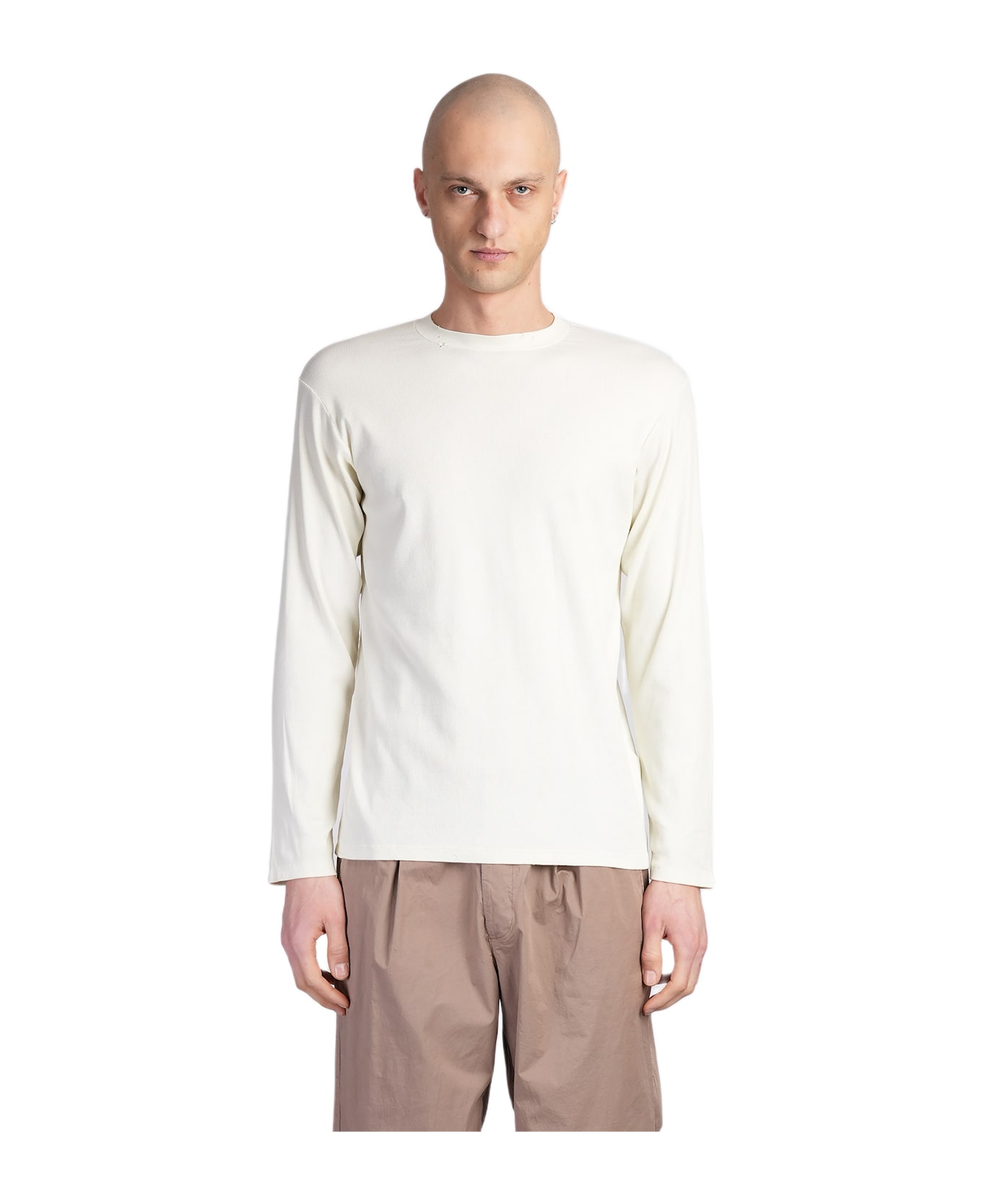 Paura Cassio In Beige Cotton - beige シャツ
