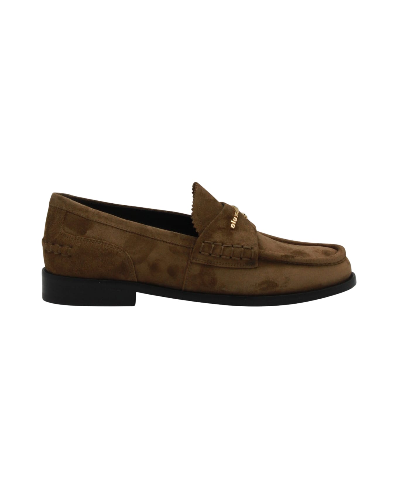 Alexander Wang Brown Leather Loafers - Brown