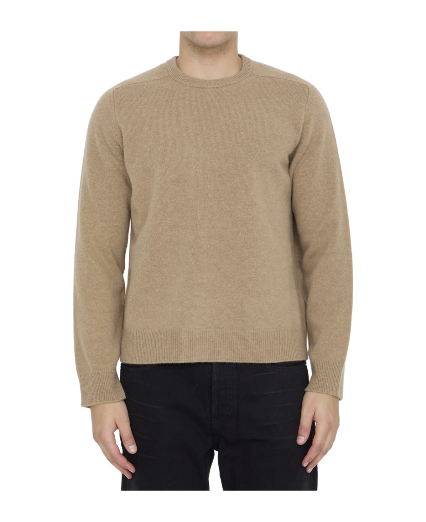 Maison Margiela Wool Jumper - BEIGE