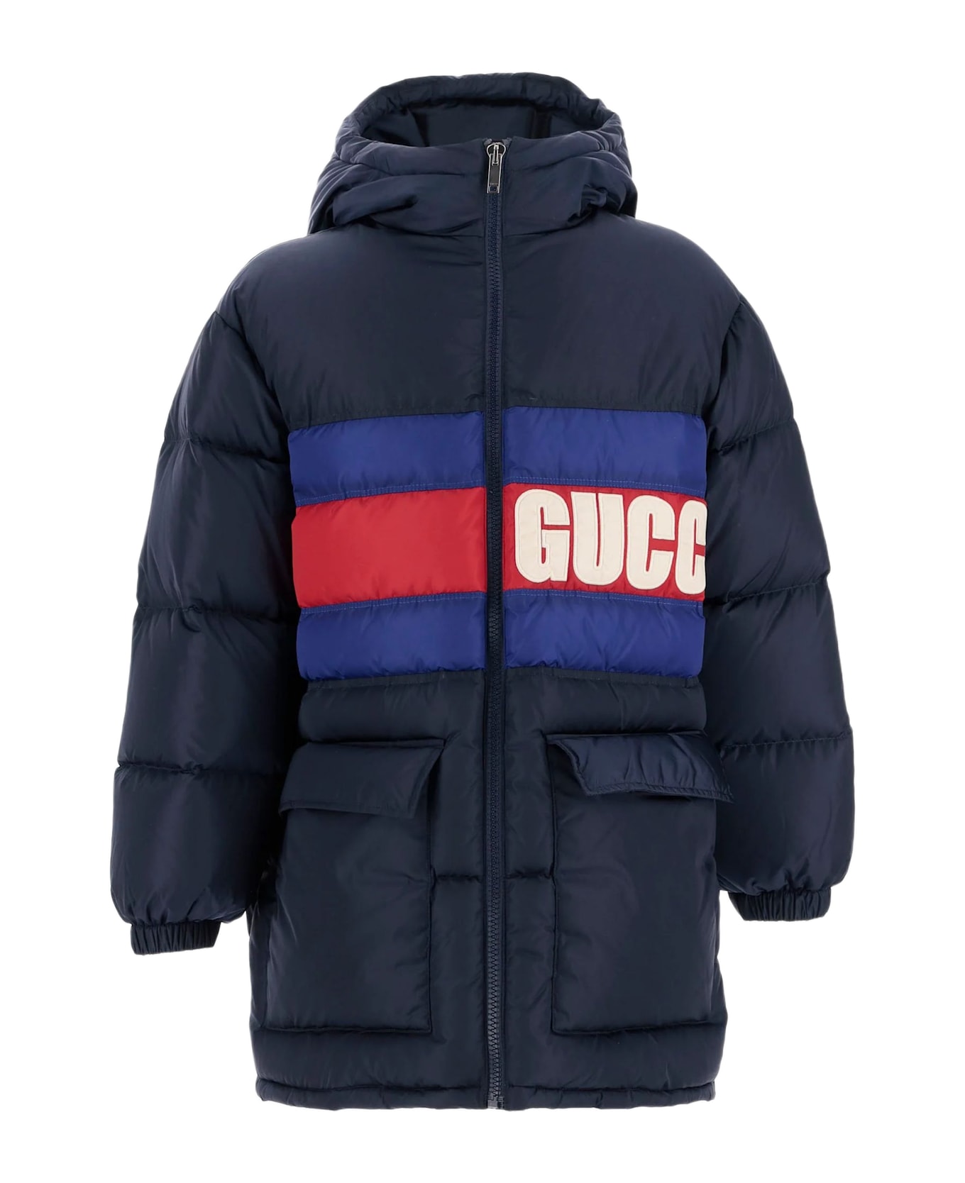 Gucci Kids Coats Blue - Blu