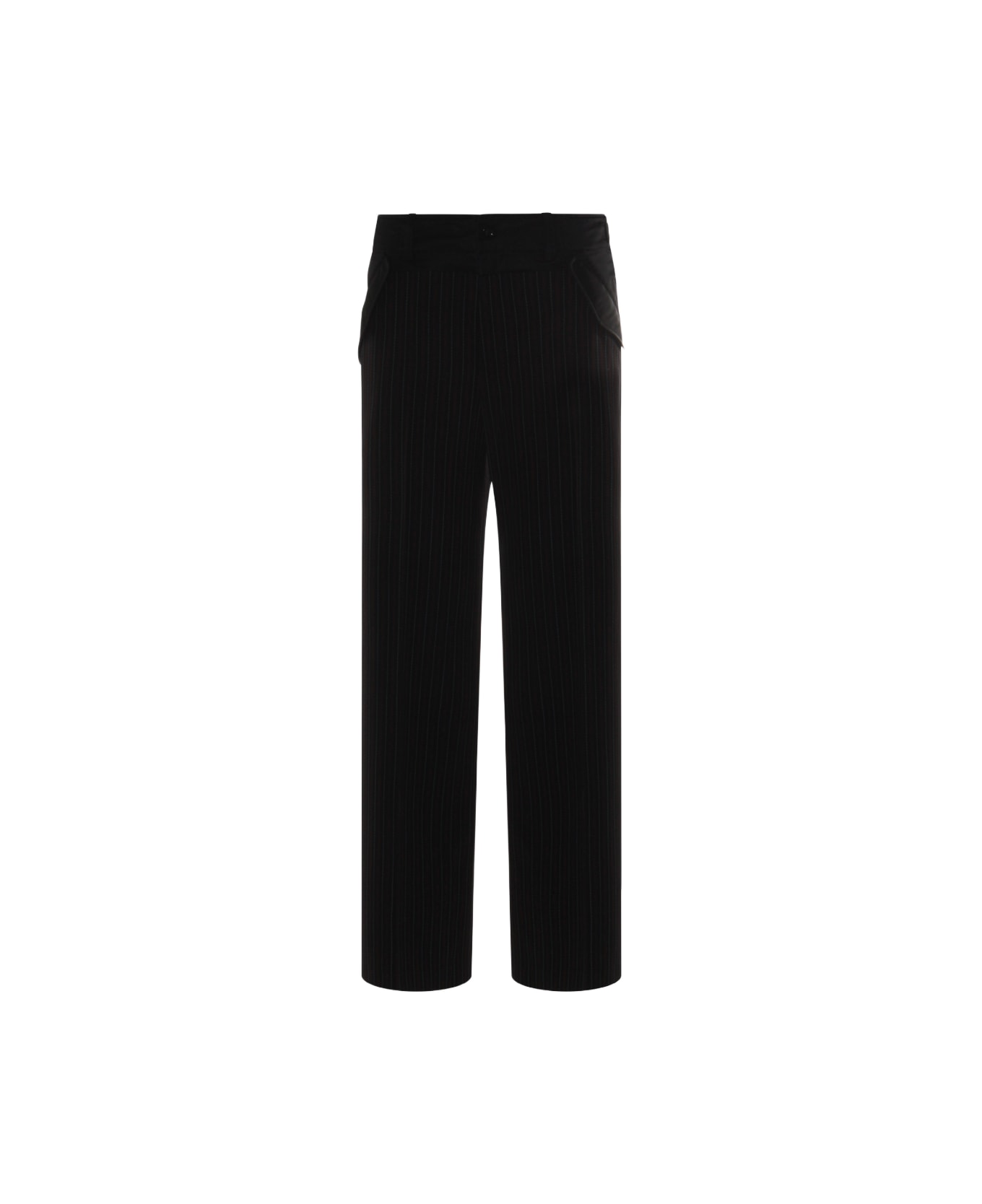 Sacai Black Wool Pants - Black