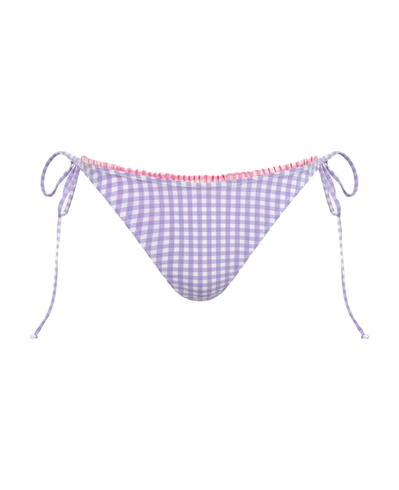 MC2 Saint Barth Gingham Swim Briefs - PINK