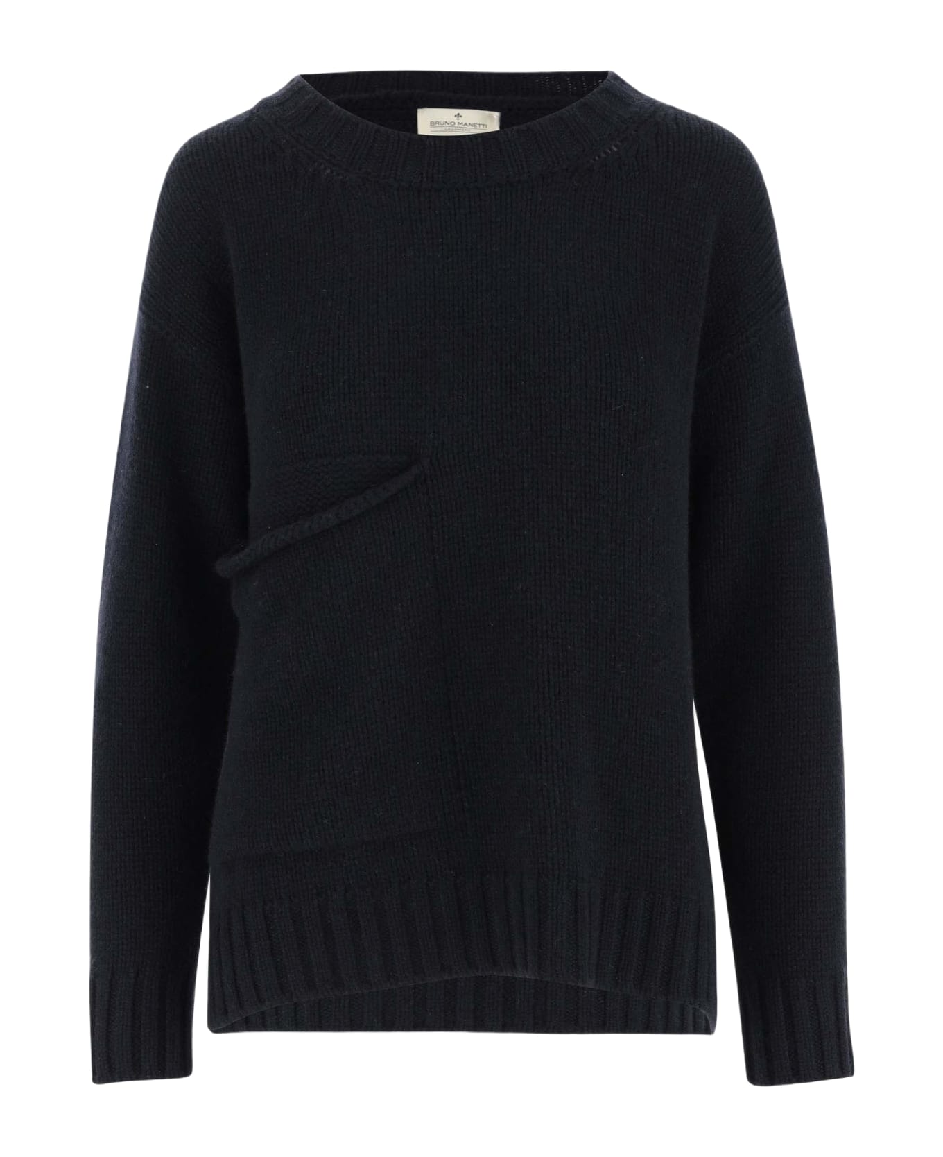 Bruno Manetti Cashmere Sweater - Black