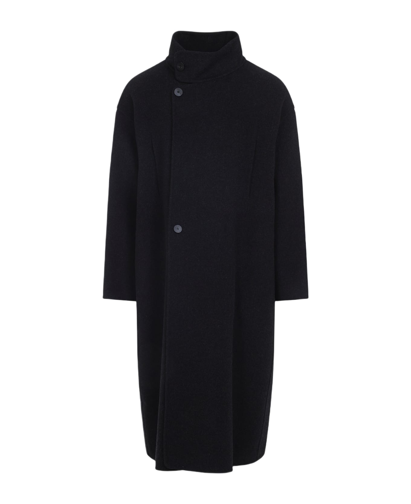 Fear of God Highneck Coat - Charcoal