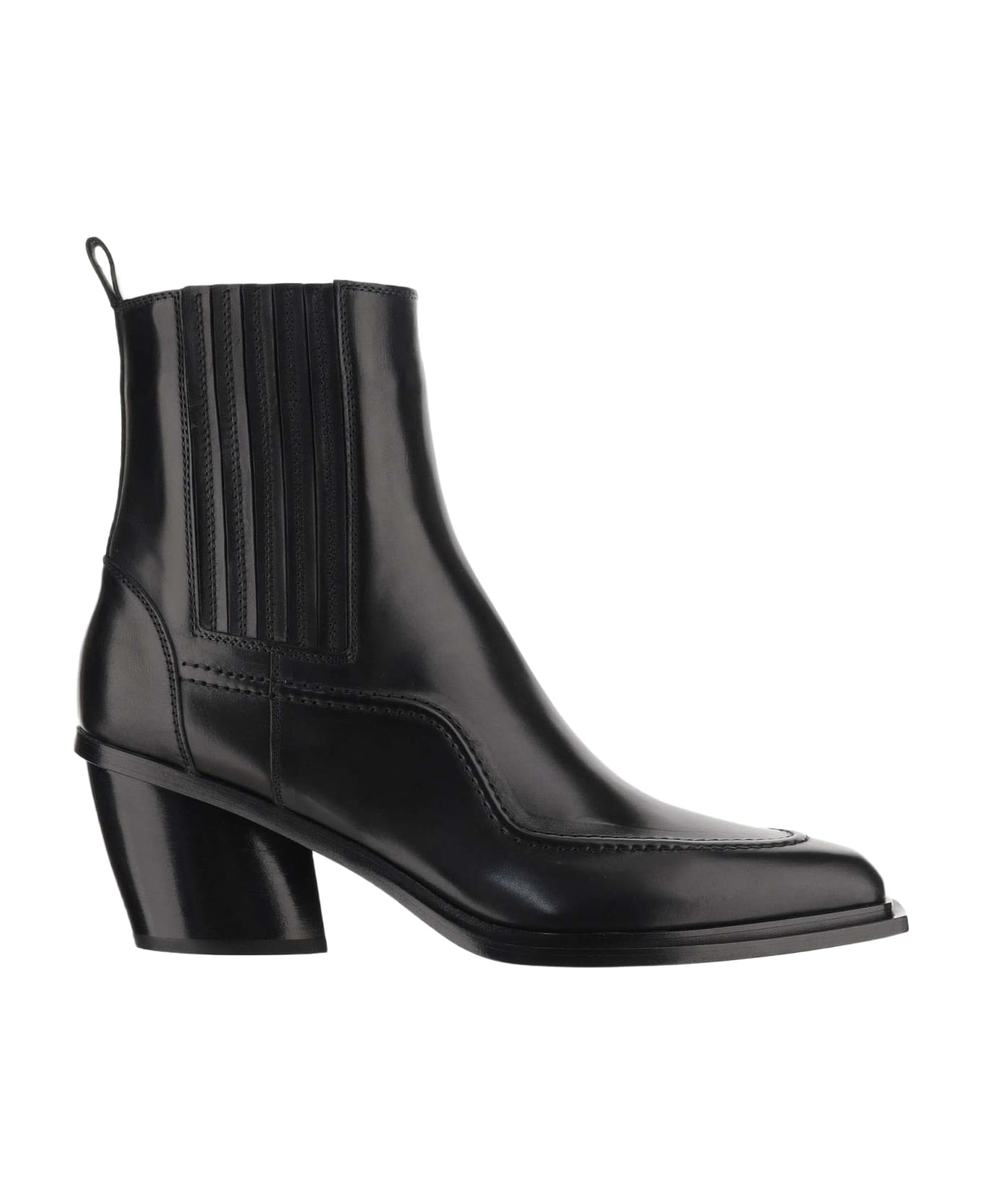 Sartore Leather Boots - Black