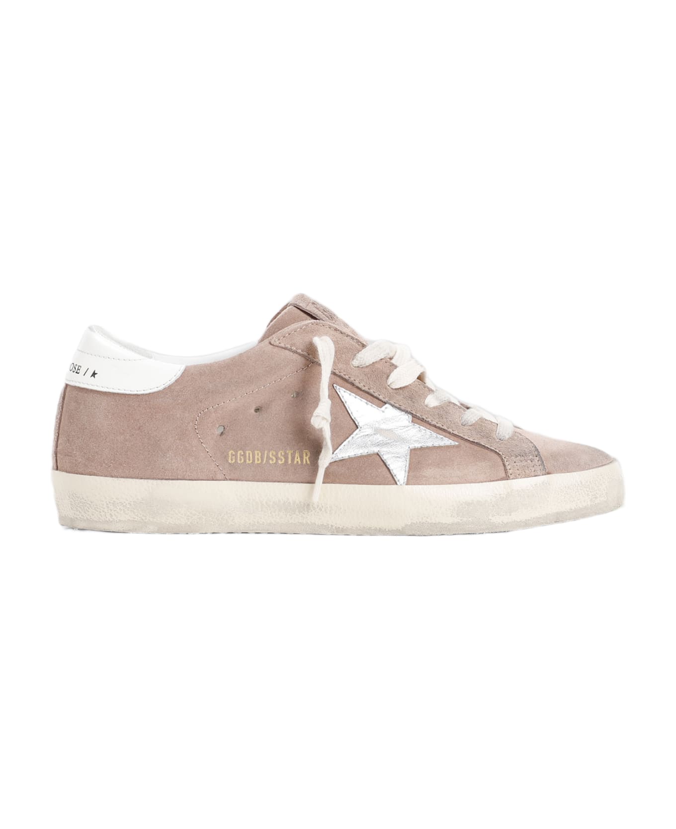 Golden Goose Superstar Sneakers - Pink Silver White