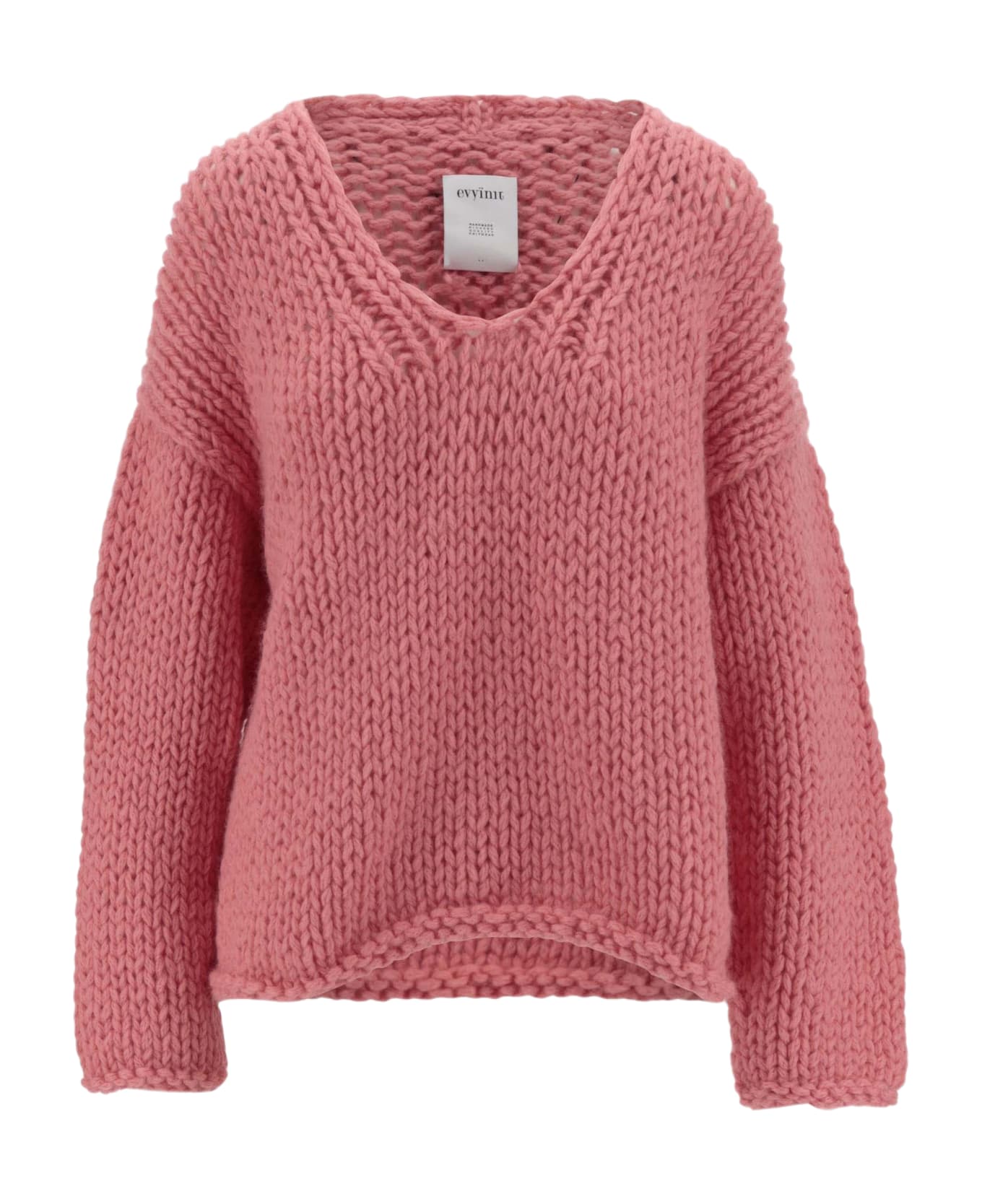 Evyinit Merino Wool Blend Sweater - Pink