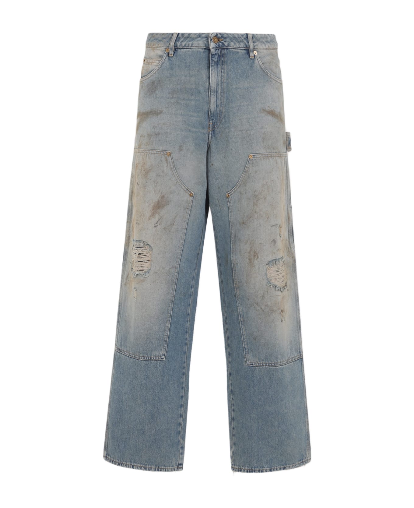 Golden Goose Painter Marley Jeans - Light Blue
