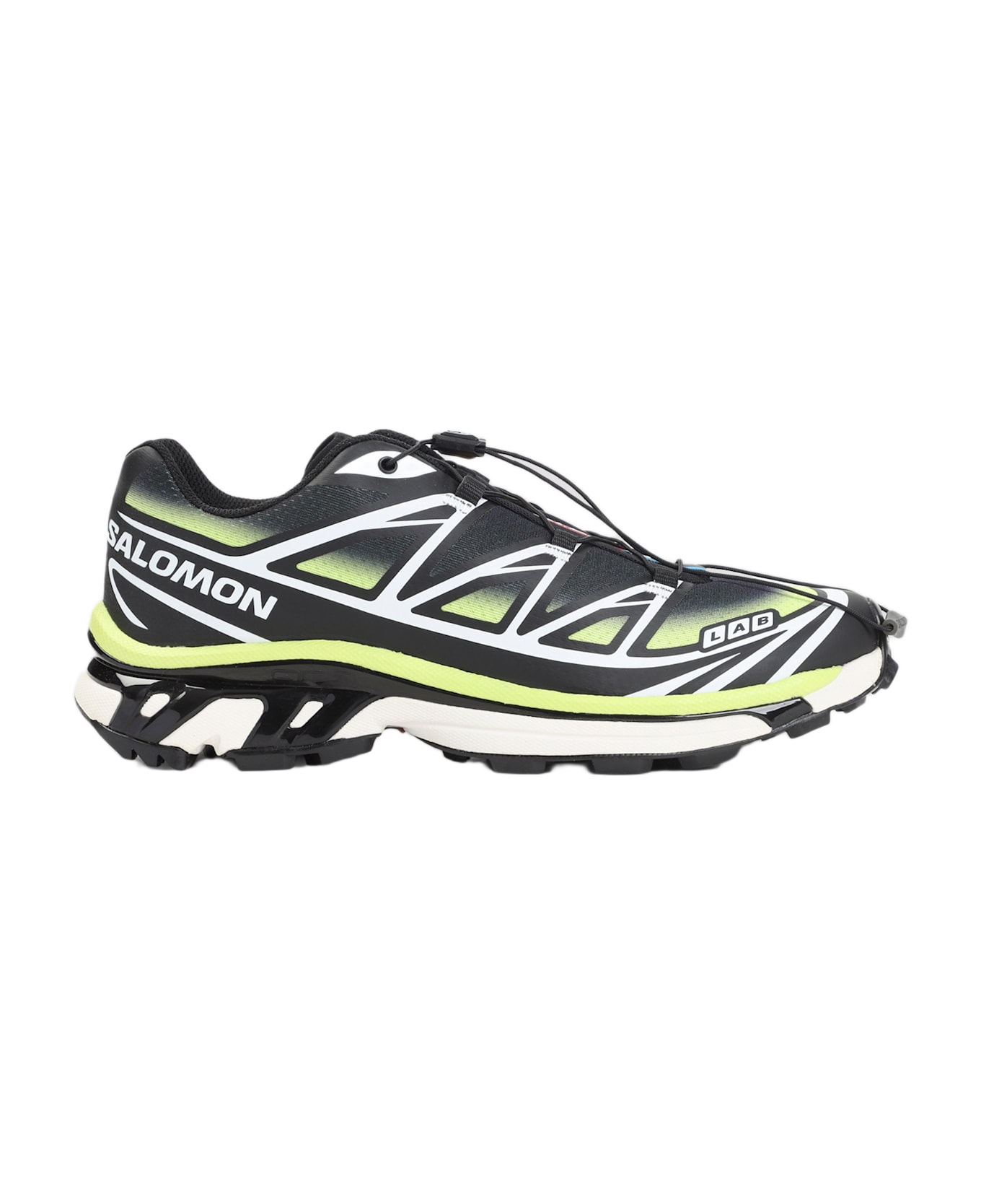Salomon Xt-6 Skyline Sneakers - Black Maritime Blue Sharp Green