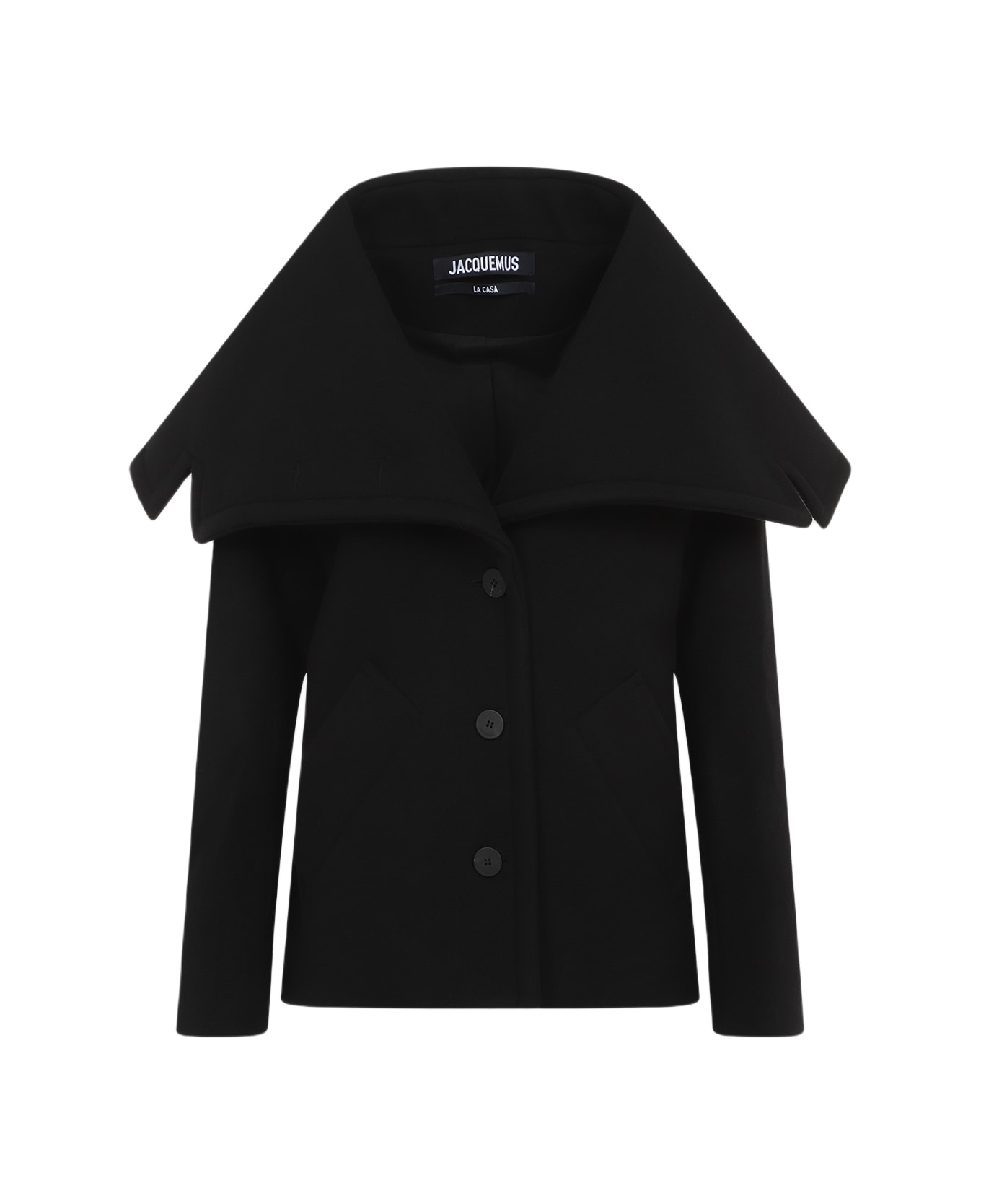 コート JACQUEMUS 'Le caban Caruso' coat Jacquemus Jacquemus Le Caban Caruso Coat - Coats - BeyondStyle
