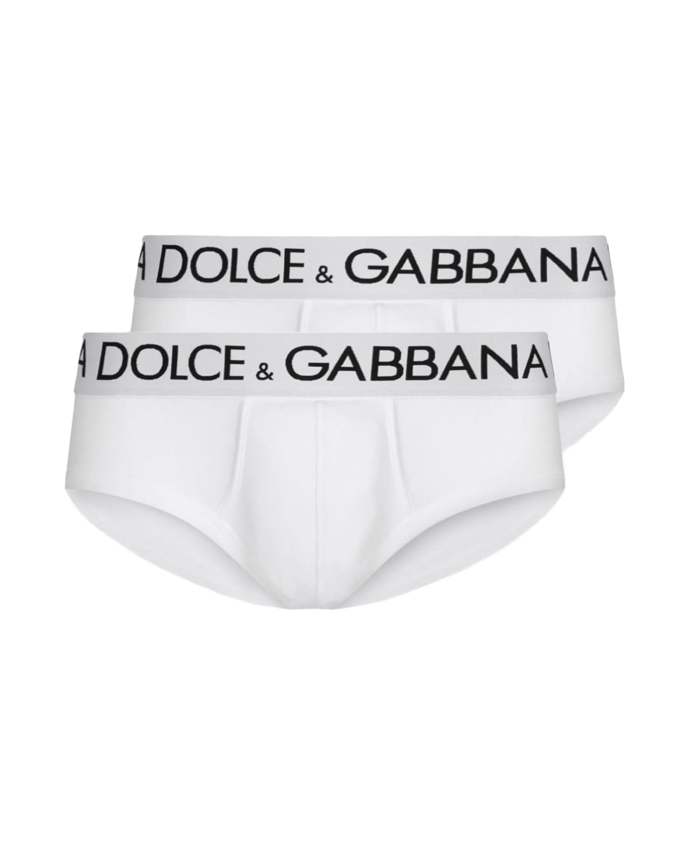 Dolce 
Gabbana White Cotton Slip Underwear - White