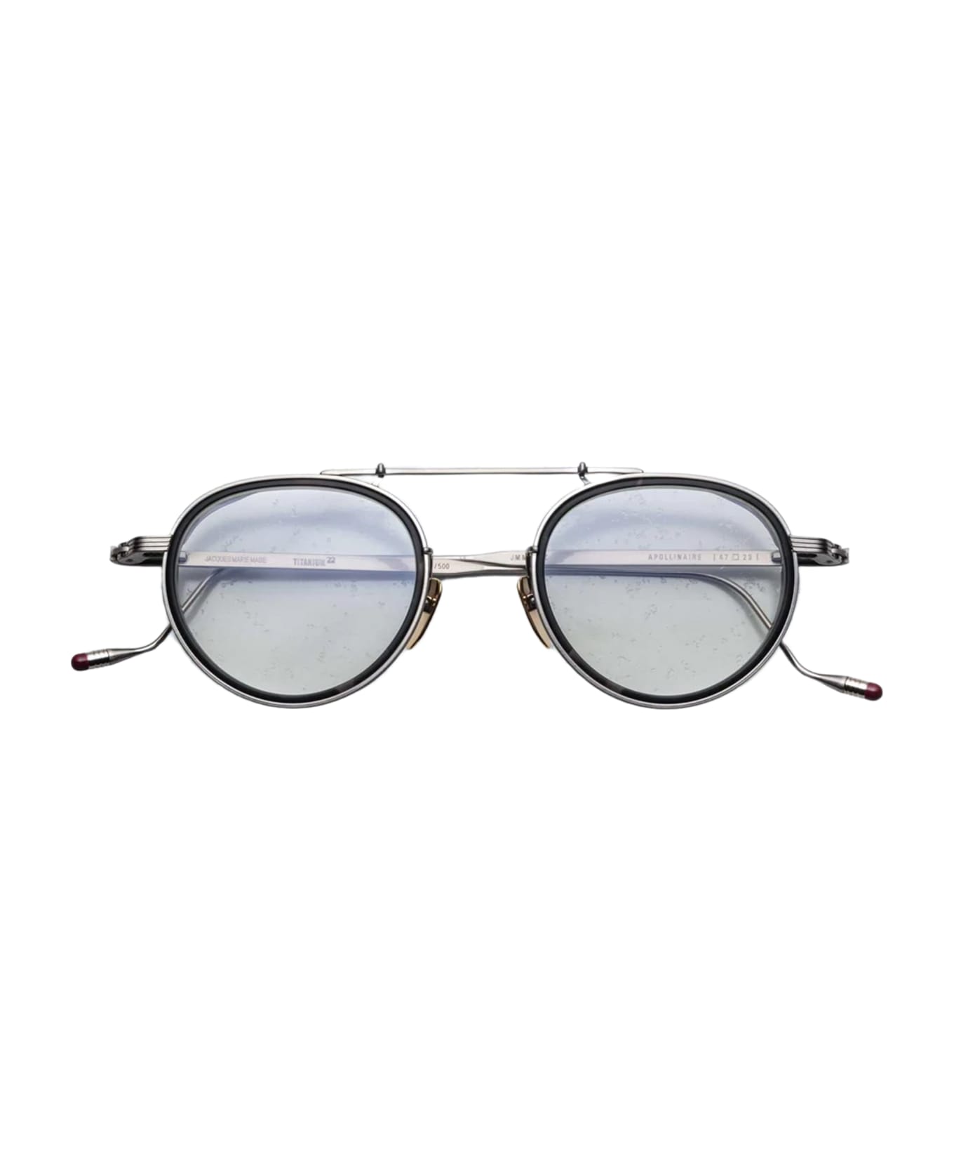 Jacques Marie Mage Apollinaire - Lunar Rx Glasses - silver/black