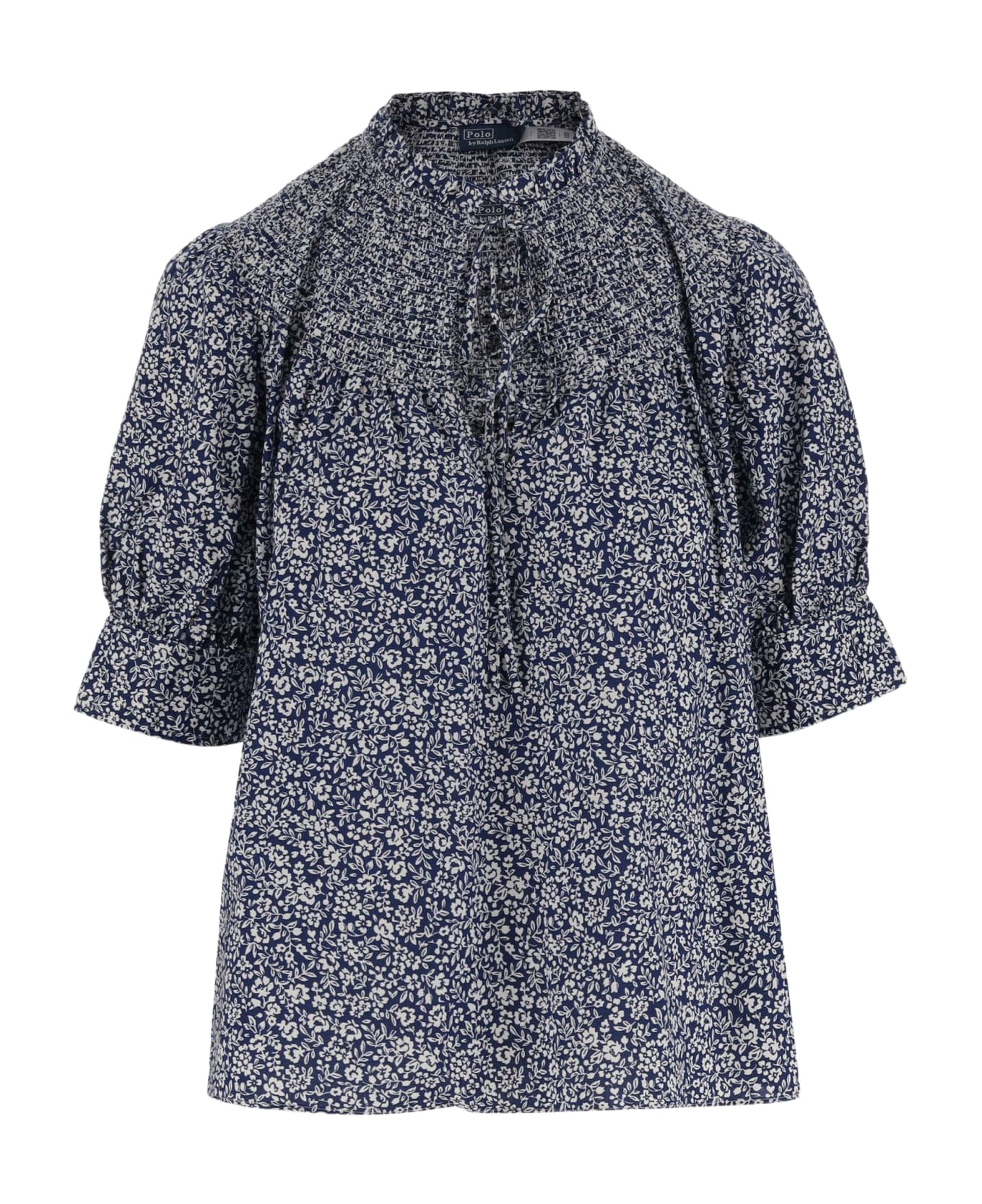 Ralph Lauren Cotton Shirt With Floral Pattern - Red
