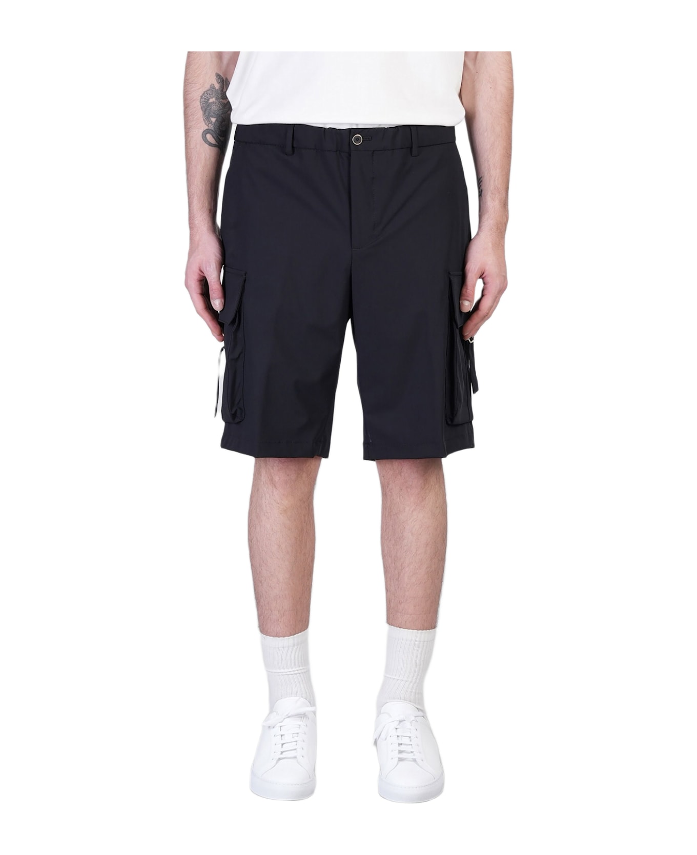 Briglia 1949 Tocqp Shorts In Black Cotton - black