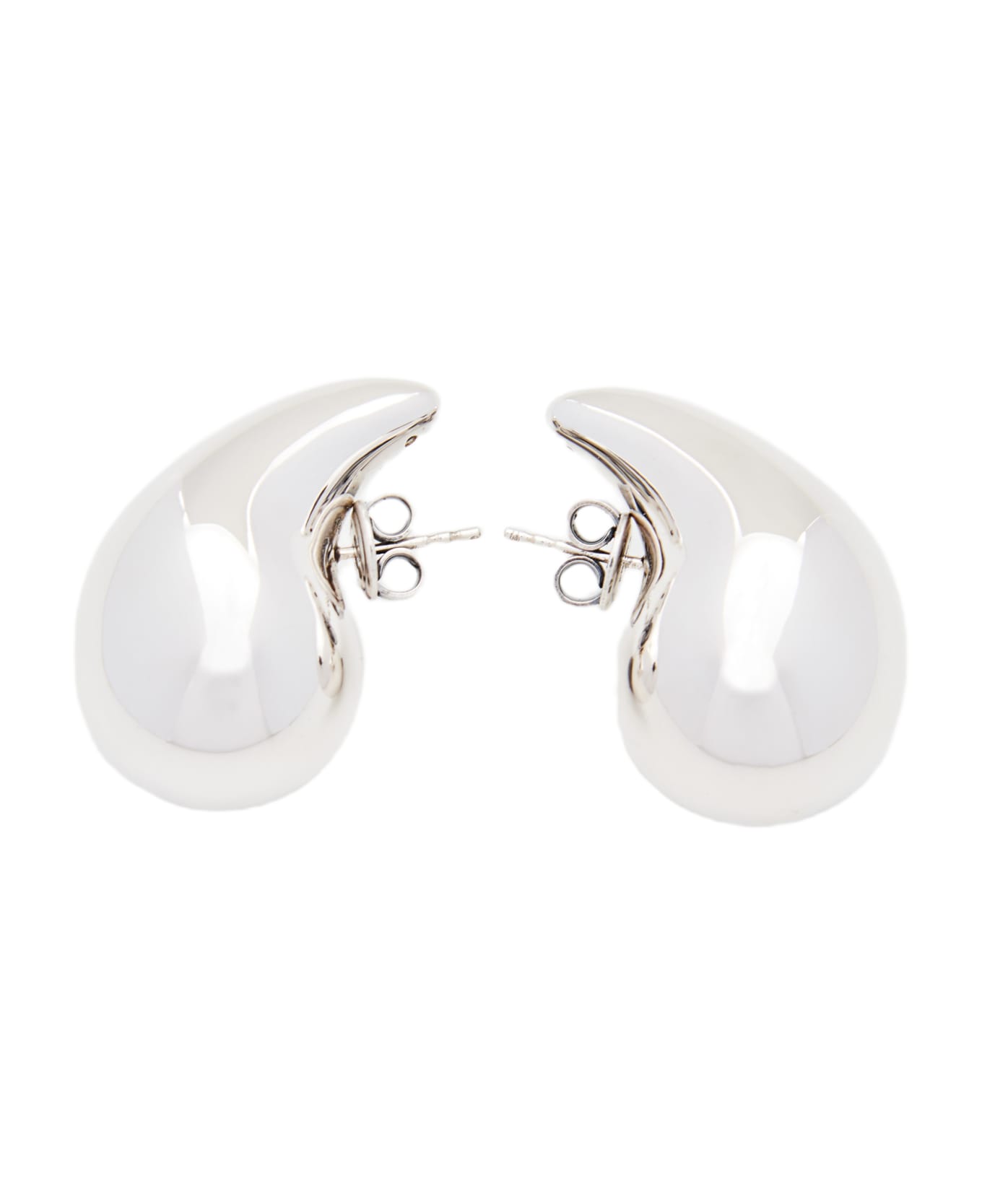 Bottega Veneta Teardrop Earrings - Silver