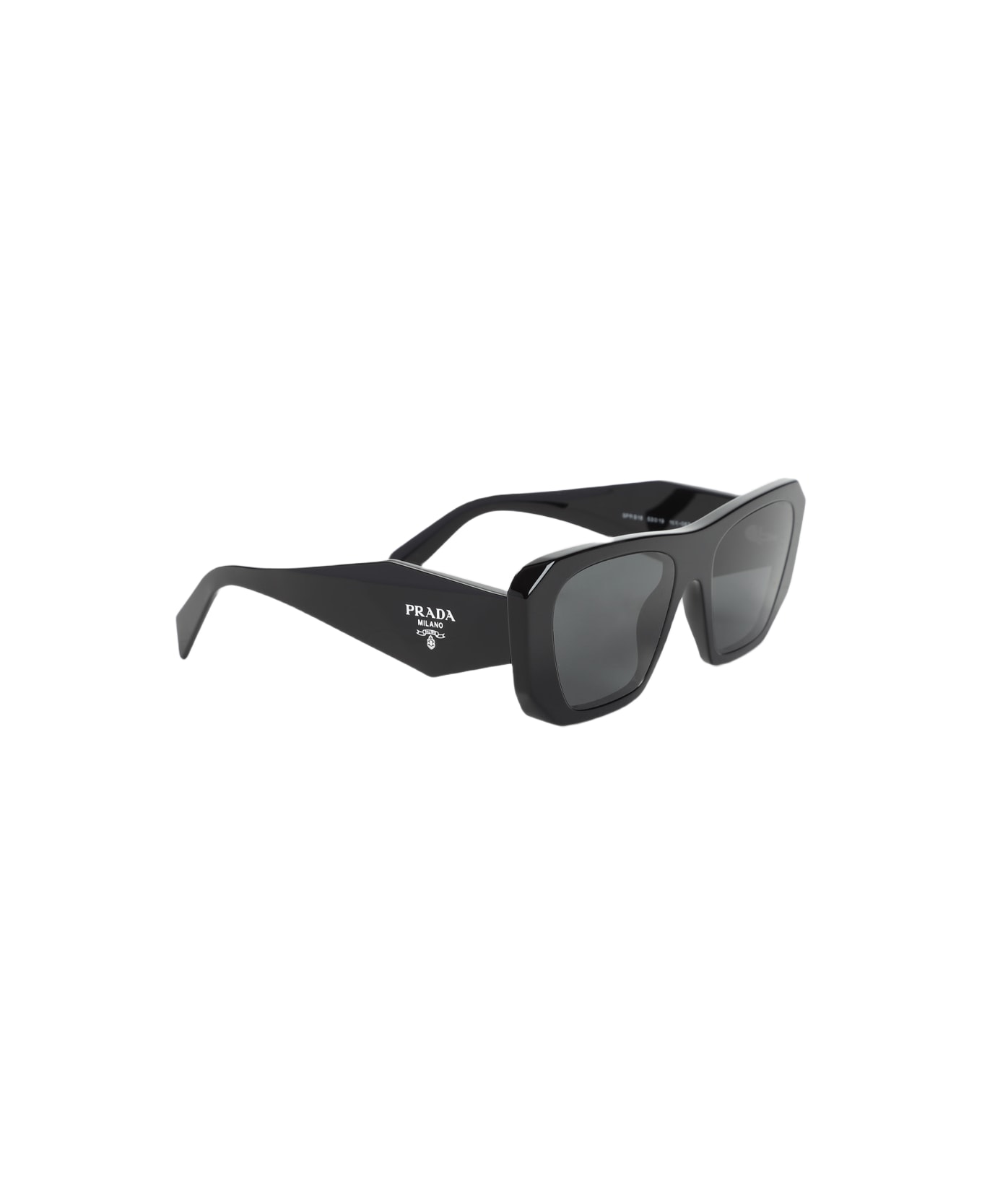 Prada Eyewear Symbole Sunglasses - Z Black Black