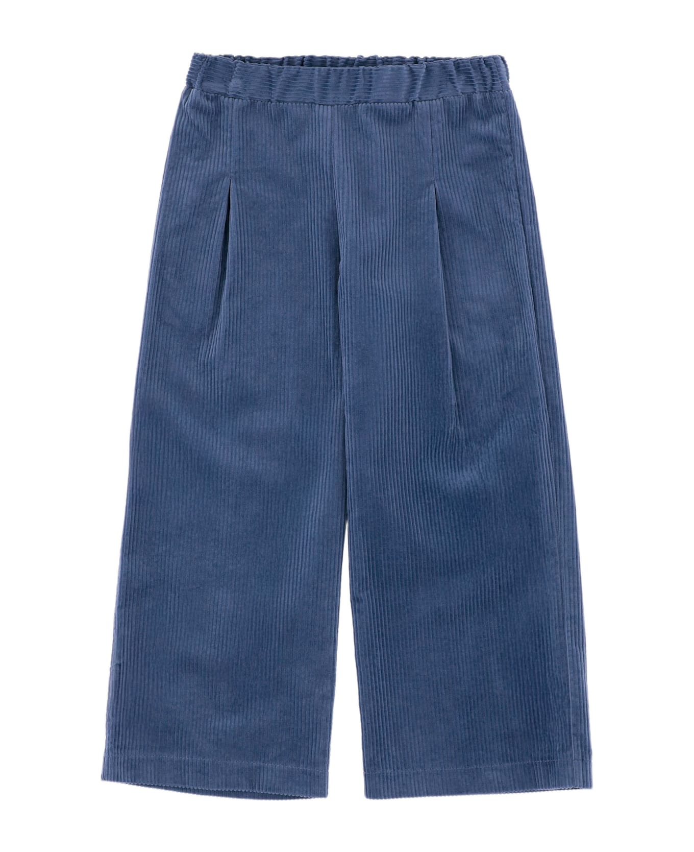 Nicoletta Fanna Corduroy Trousers - Blue