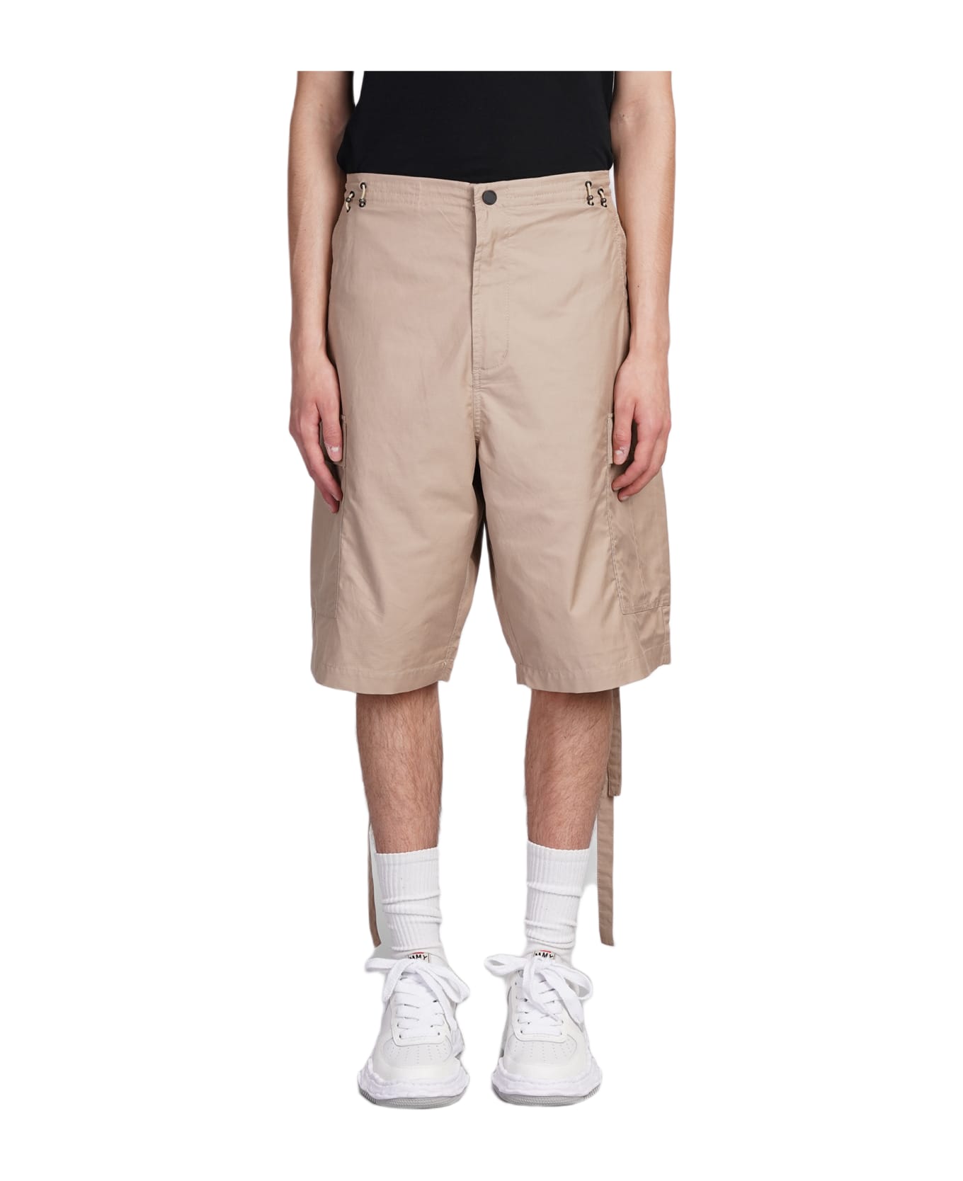 Maharishi Shorts In Beige Cotton - beige ショートパンツ