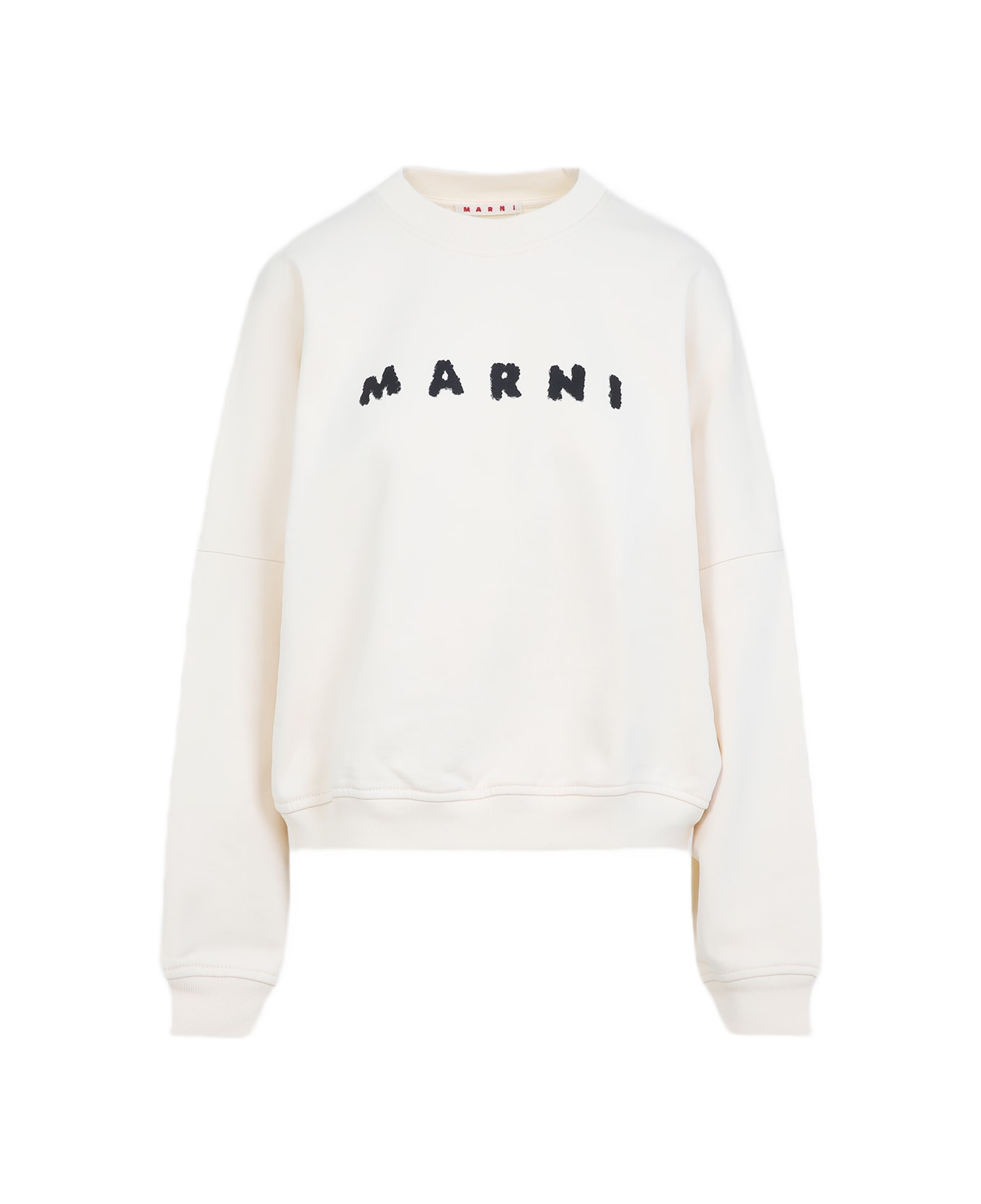Marni Logo Sweatshirt - Ivory