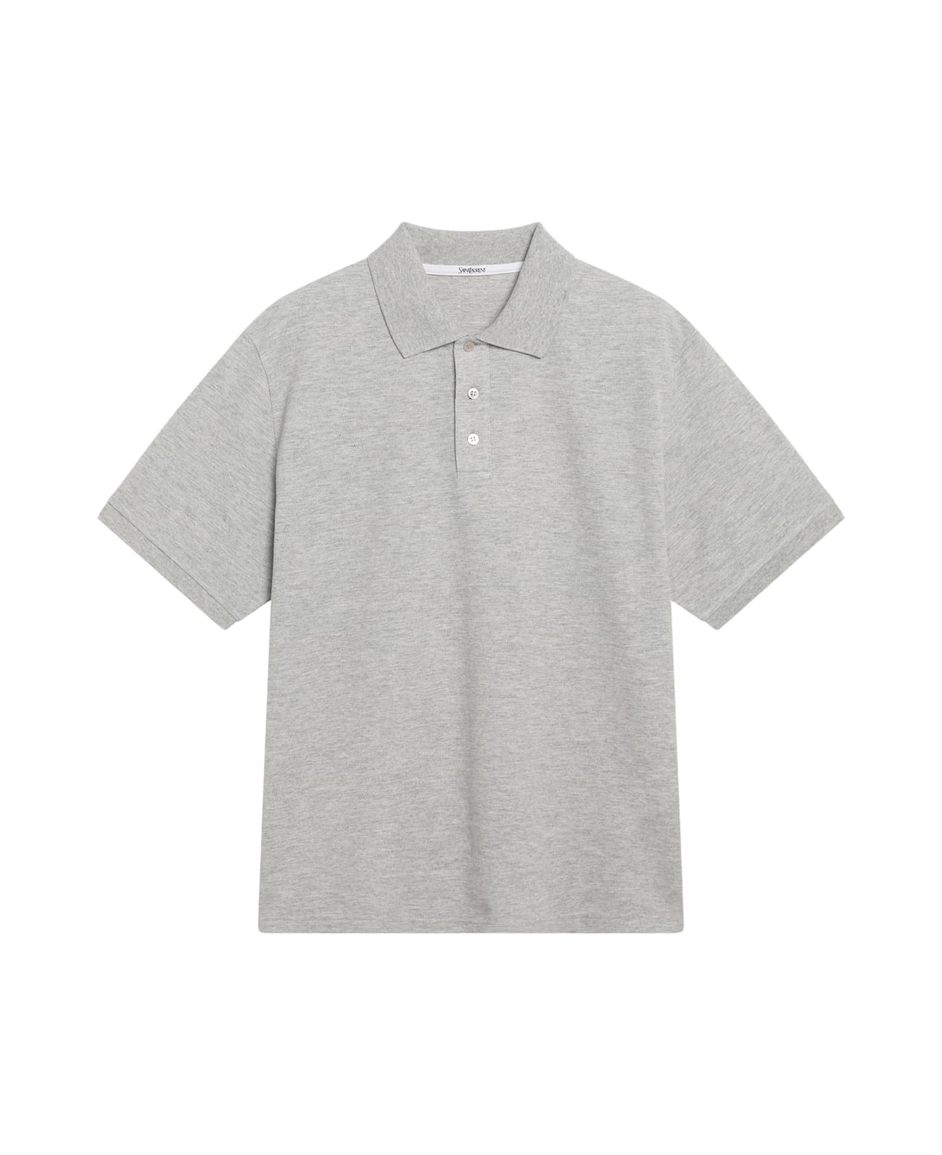 Saint Laurent Polo Shirt - Grey