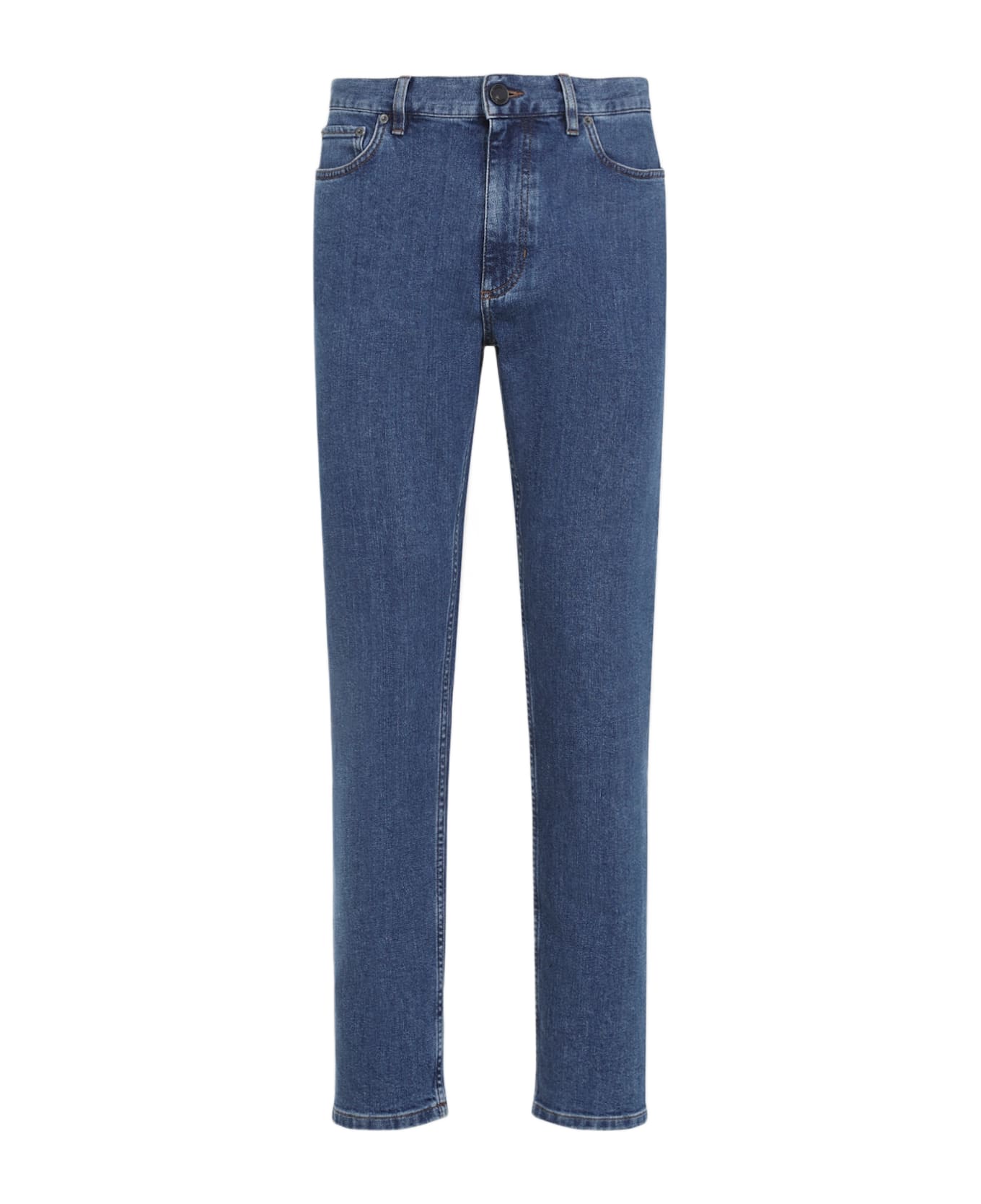 Zegna Classic Denim Jeans - Blue Chiaro Unito