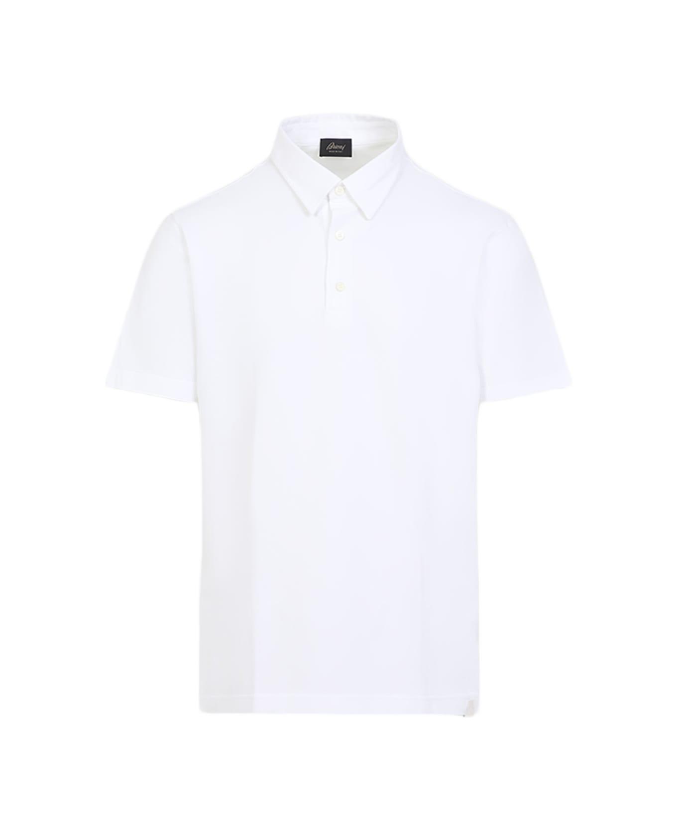 Brioni Ss Polo - White