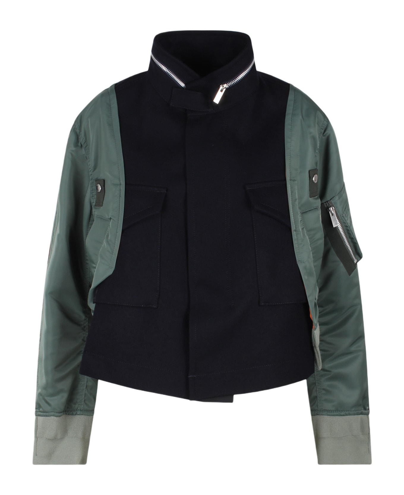 Sacai Boxy Jacket - Black