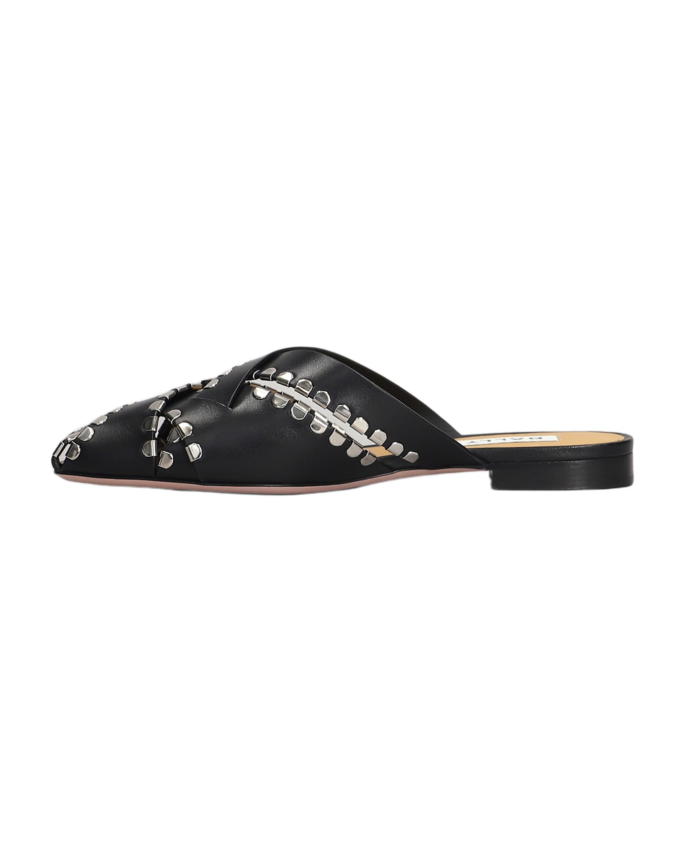 Bally Sarsi Slipper-mule In Black Leather - black