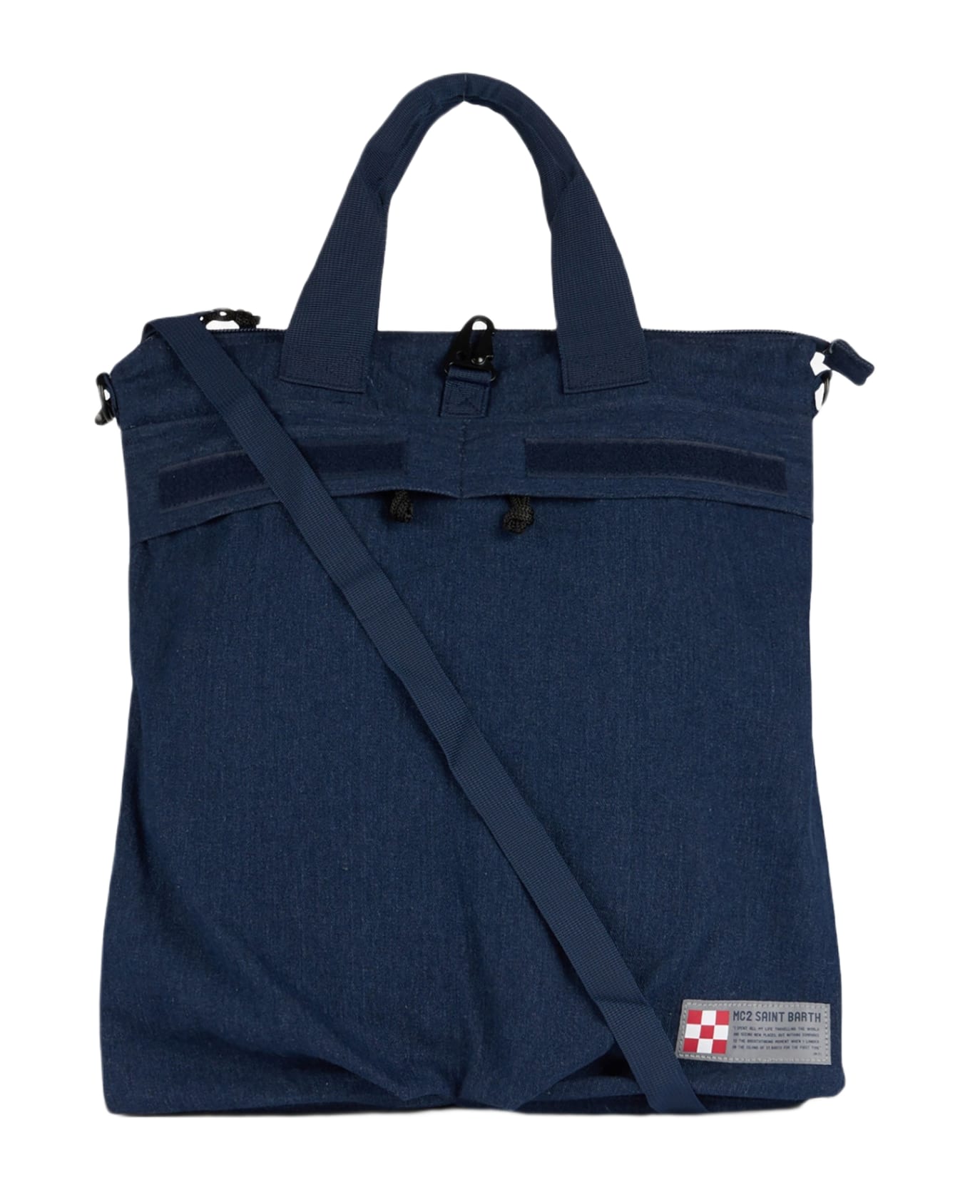 MC2 Saint Barth Denim Canvas Backpack Helmut