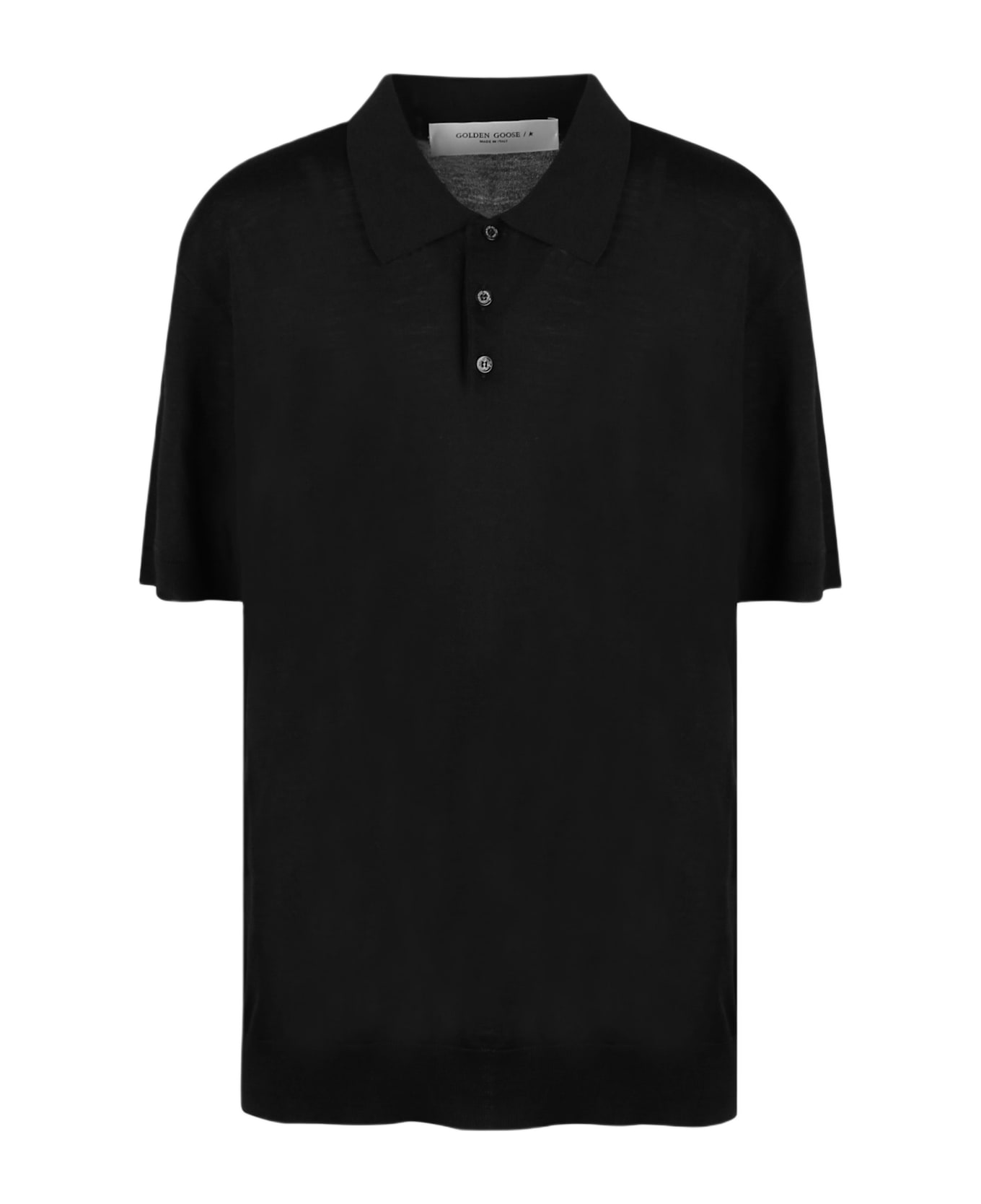 Golden Goose Wool Polo - Black