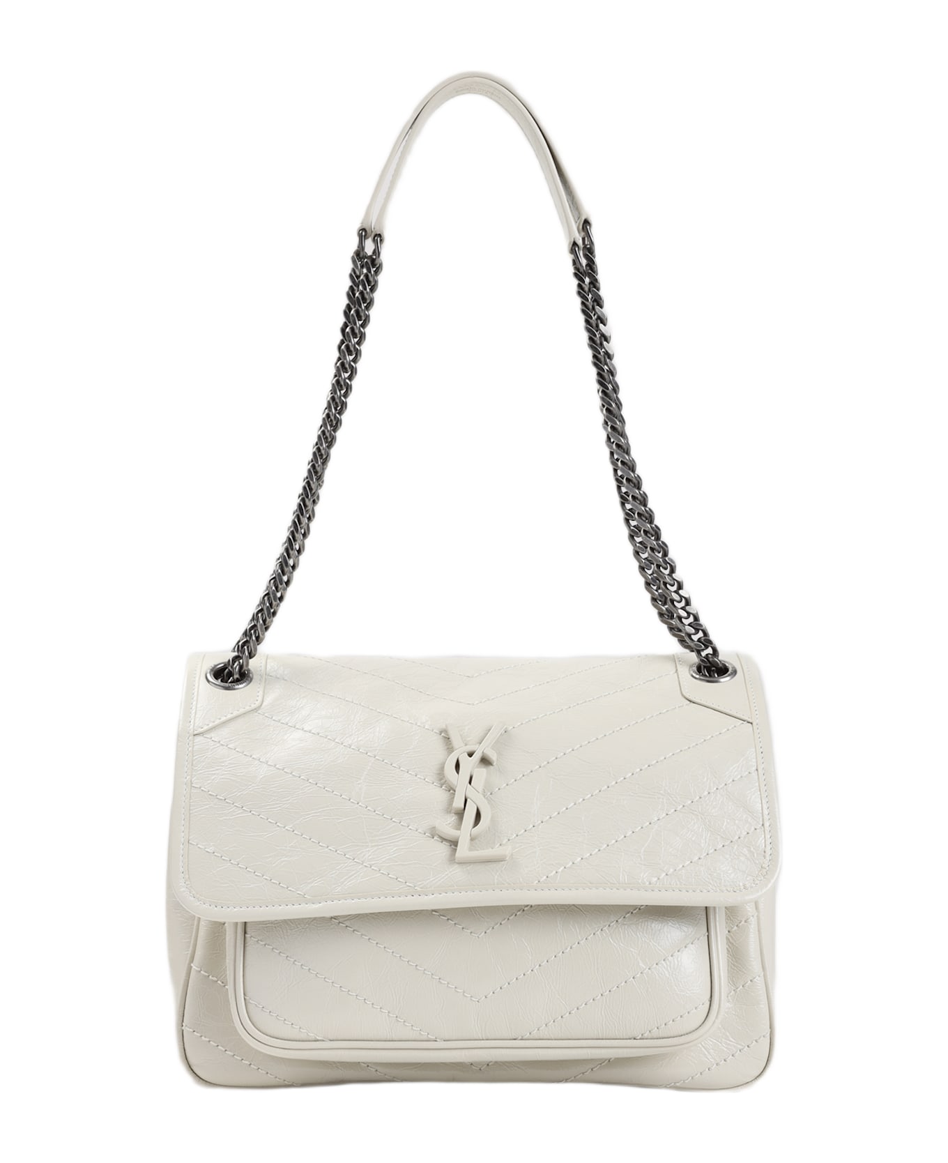 Saint Laurent Niki Medium Bag - Crema Soft