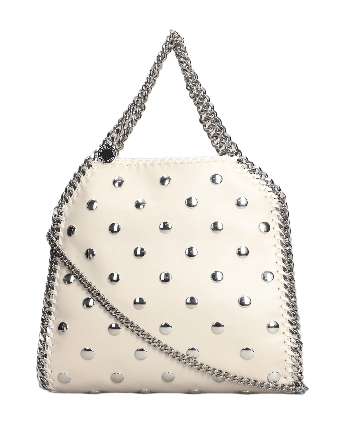 Stella McCartney Falabella Shoulder Bag In White Polyester - white